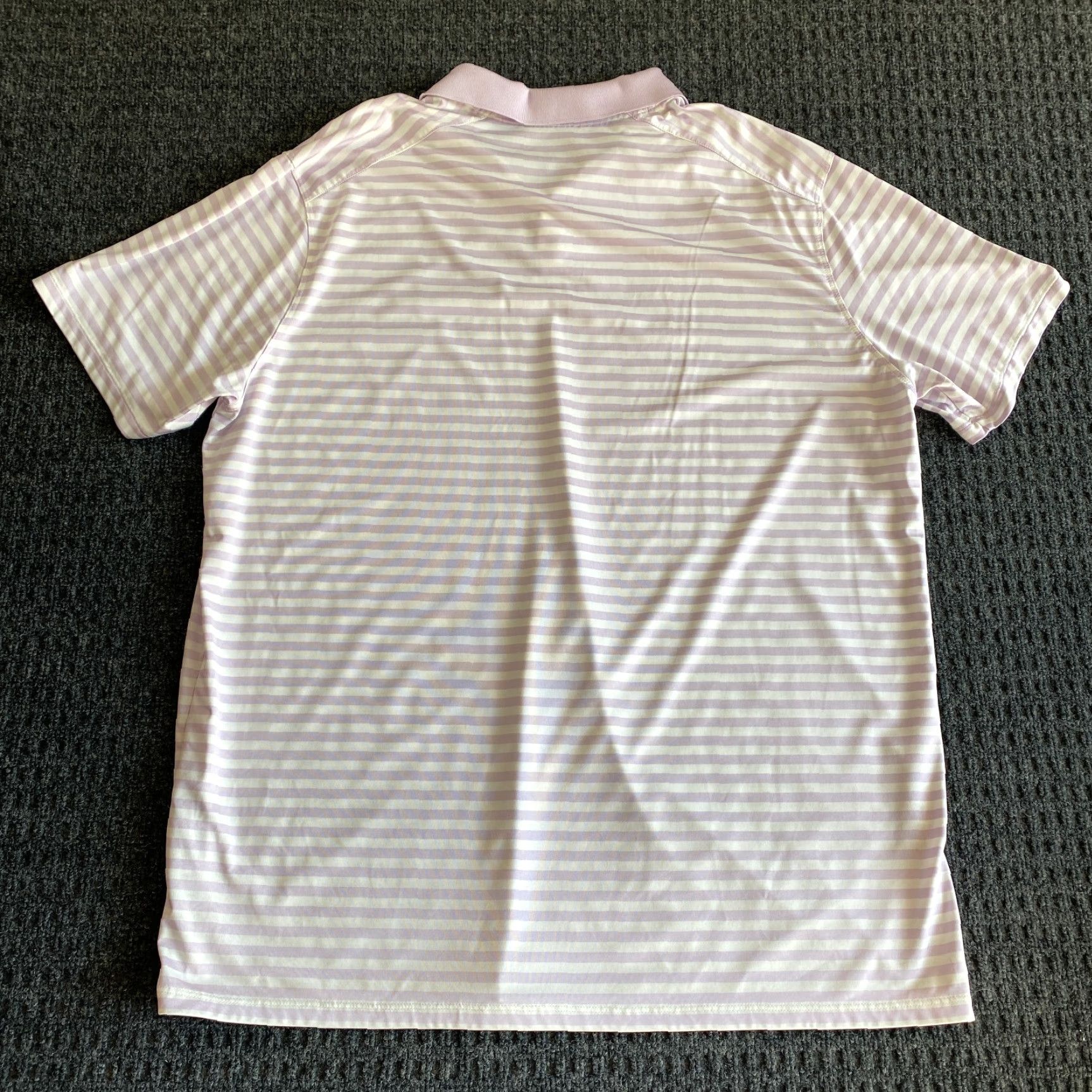 Nike Nike Golf Polo Shirt Striped Short Sleeve XXL Pink Men’s Casual Wear Lightweight Breathable Swoosh Logo Baseball? Wait. Size US XXL / EU 58 / 5 - 4 Thumbnail