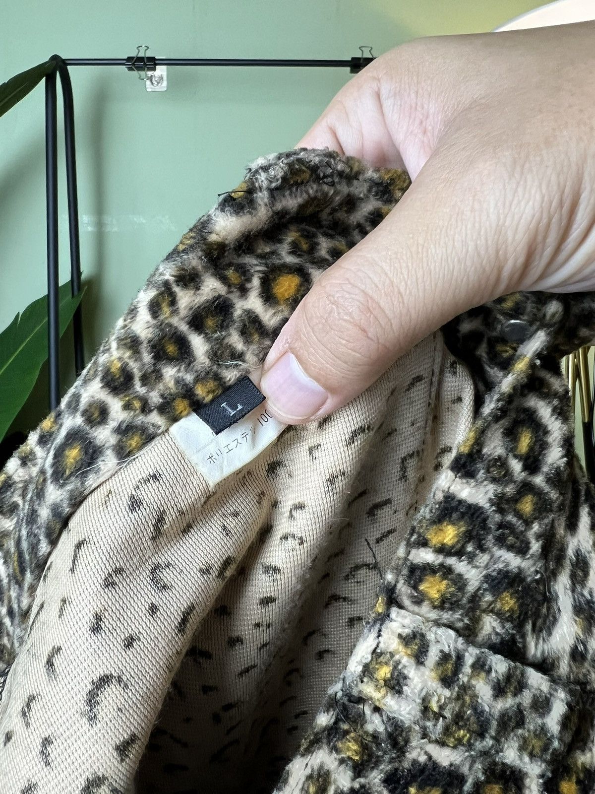 If Six Was Nine Bondage Leopard Chaos Pants Size US 31 - 4 Thumbnail
