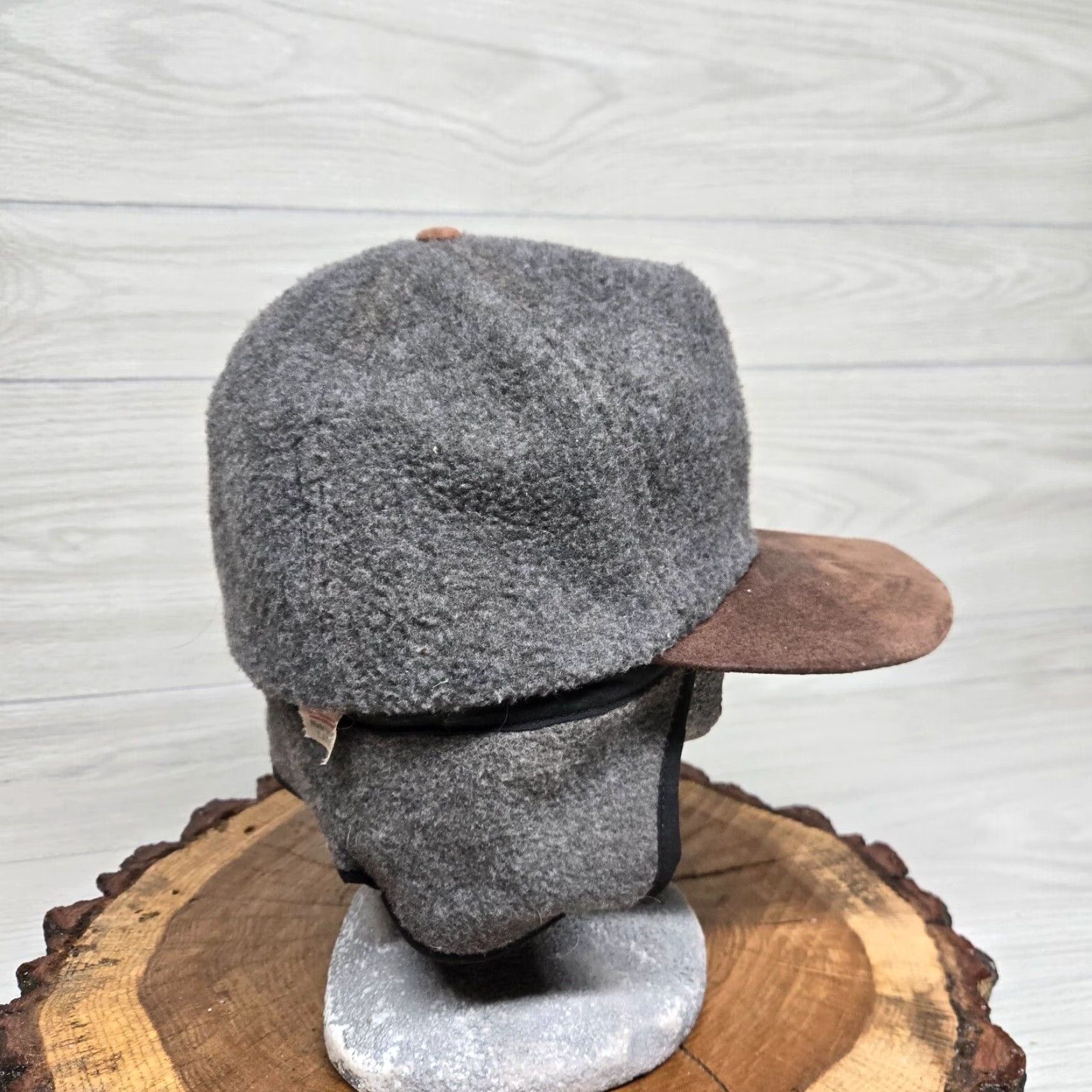 Haband VINTAGE Haband Wool Baseball Cap Adult Large Gray Size ONE SIZE - 2 Thumbnail