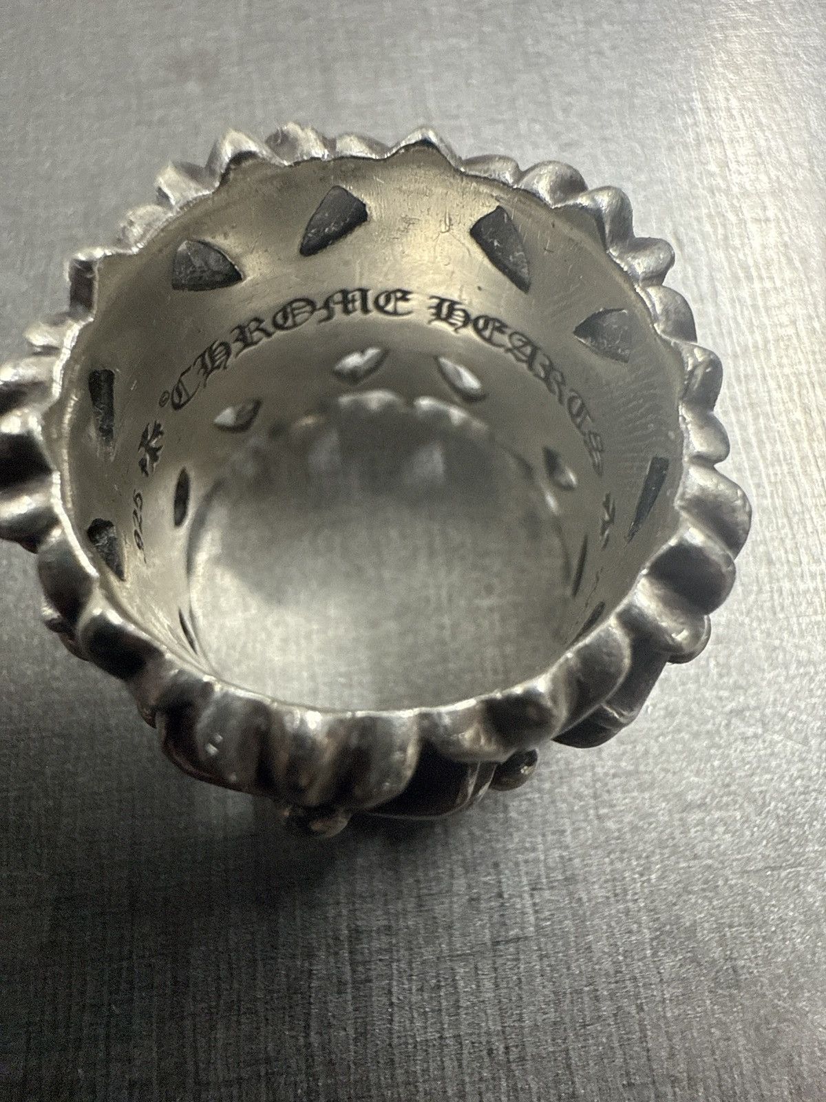 Chrome Hearts CHROME HEARTS SILVER CEMETRY RING Size ONE SIZE - 6 Thumbnail
