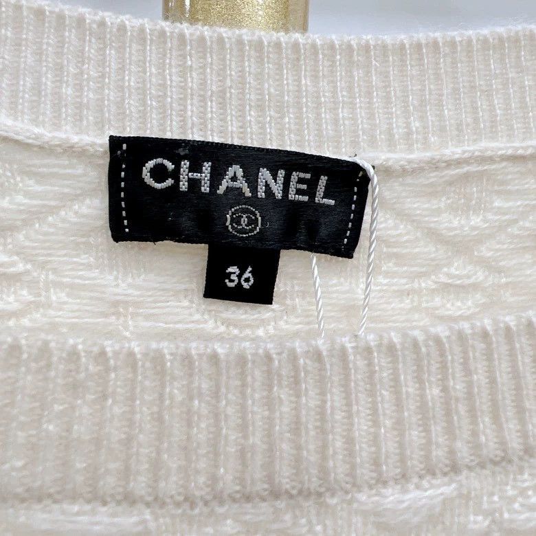 Chanel Chanel Greek series knitted long sleeves 2504-Nextarrow Size XS / US 0-2 / IT 36-38 - 4 Thumbnail