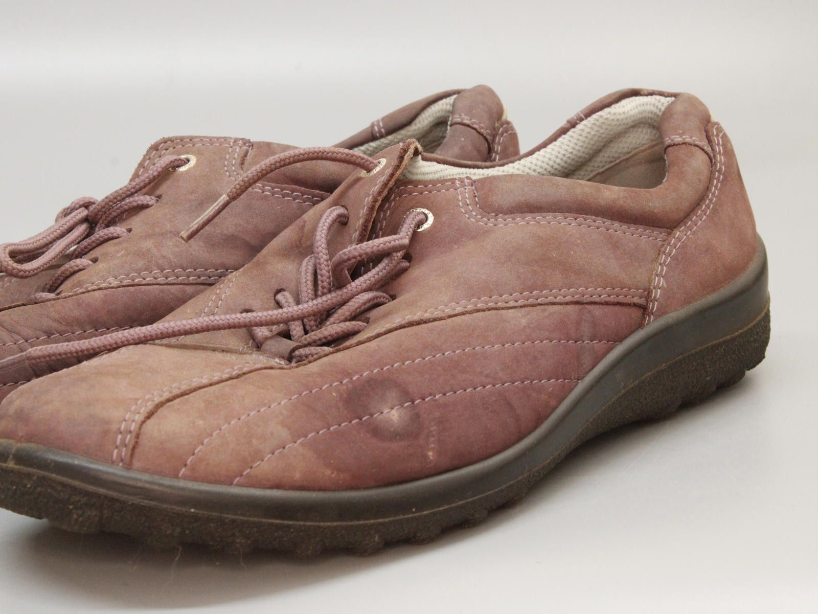 Lock & Co Hatters Hotter Women's Casual Lace-Up Sneakers in Dusty Rose Size US 9 / IT 39 - 4 Thumbnail