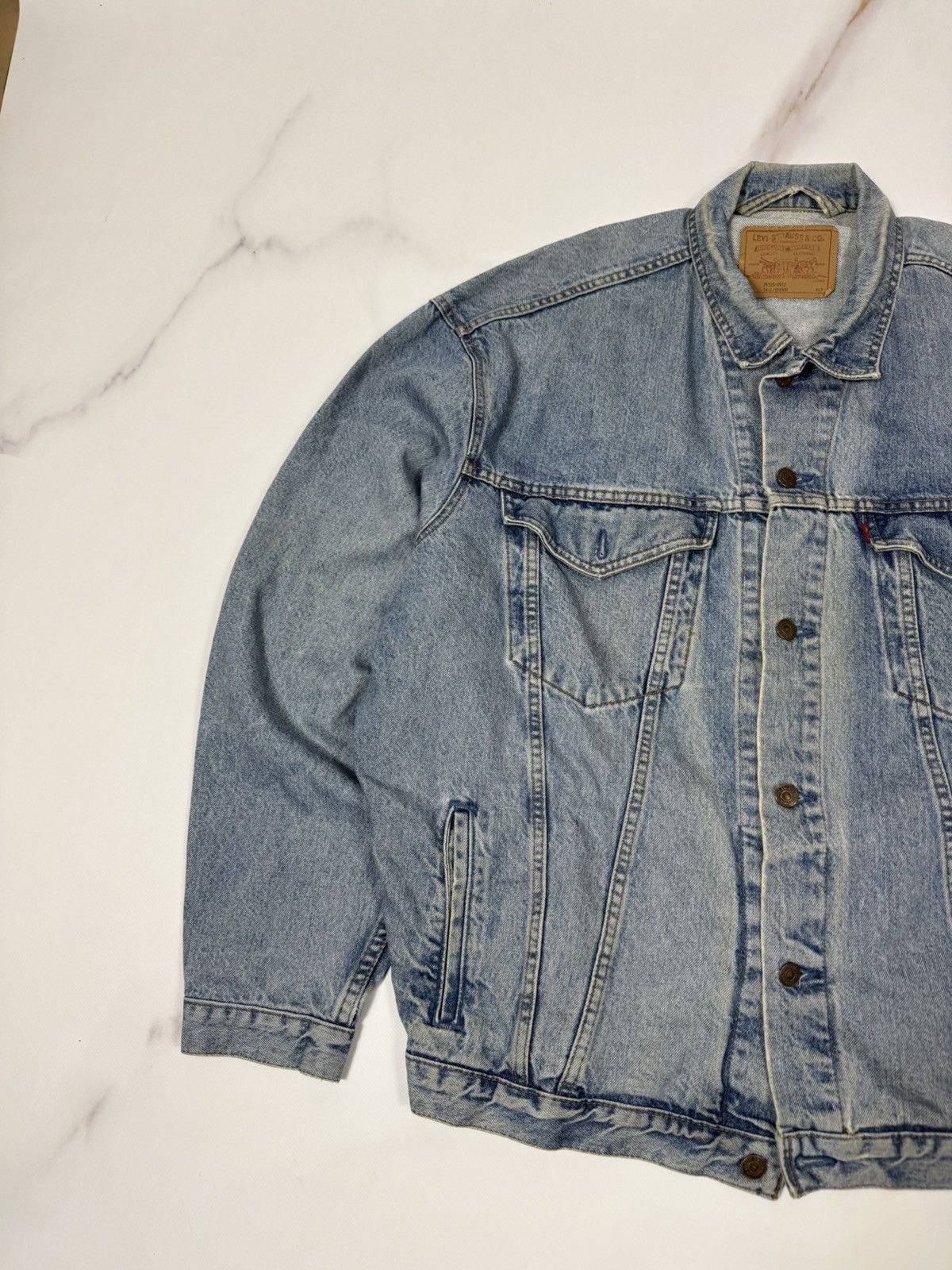 Levi's Vintage Levi's Denim Jacket Size US XL / EU 56 / 4 - 5 Thumbnail