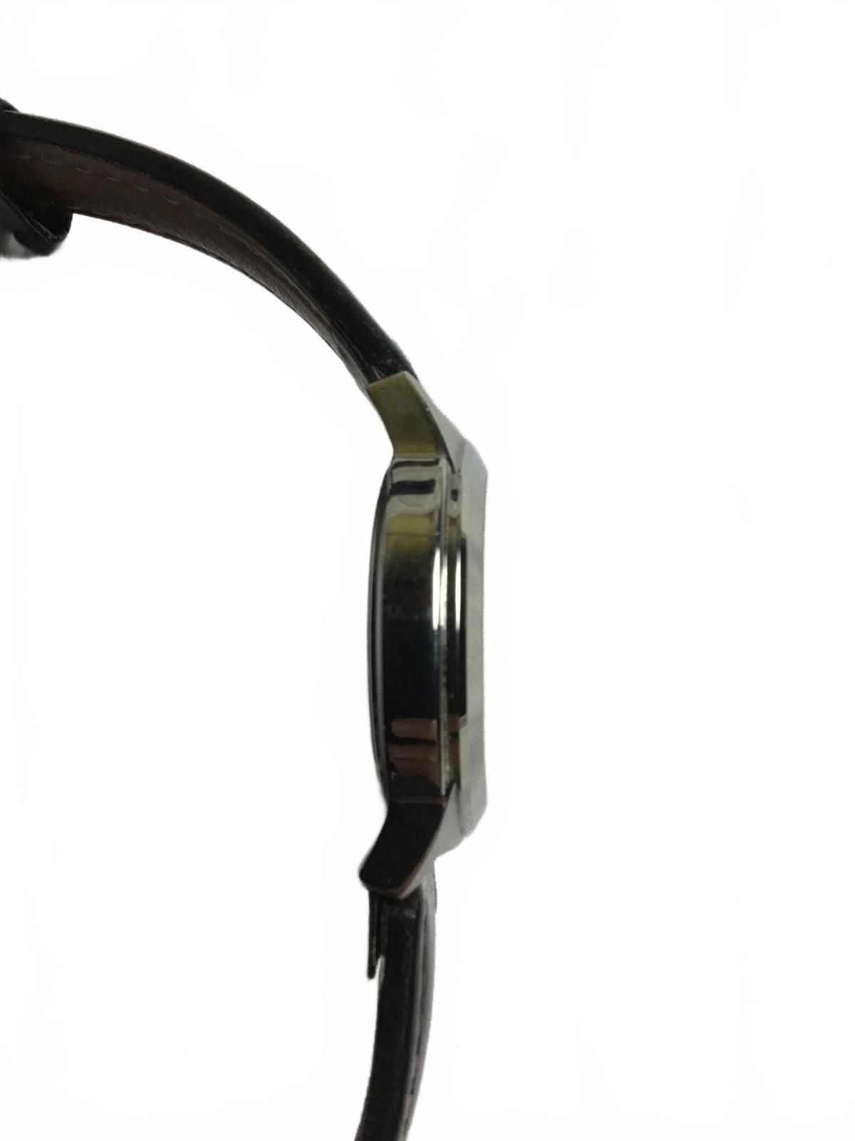 Timex Timex Men's Black Leather Strap Wristwatch with Date Display Size ONE SIZE - 8 Thumbnail