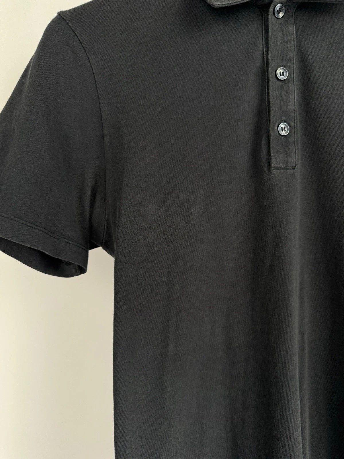 Versace Authentic Versace Polo –Black Designer Shirt with Subtle Em Size US M / EU 48-50 / 2 - 8 Thumbnail