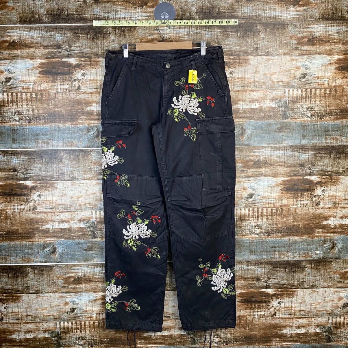 Japanese Brand DL Da Nang Dark Blue Cargo Multipocket Pants #C1206 Size US 30 / EU 46 - 1 Thumbnail