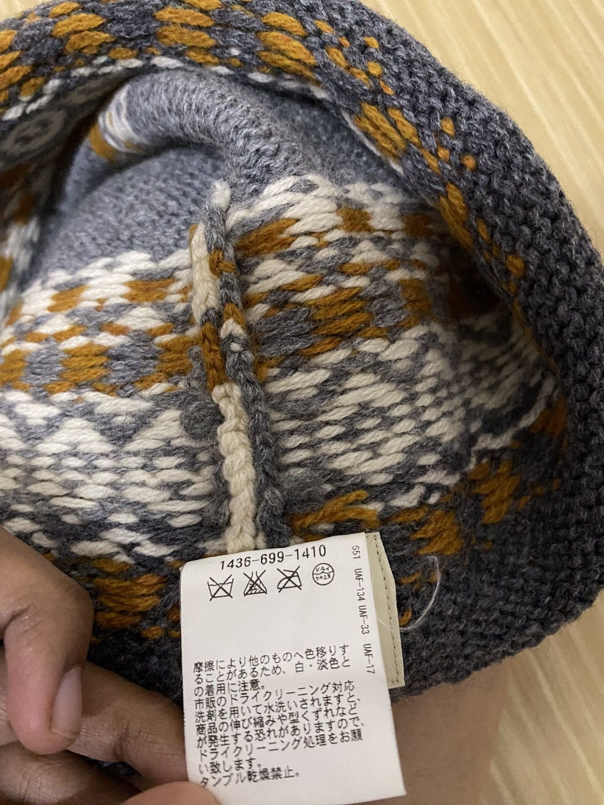 Japanese Brand × United Arrows United Arrows Neck Warmer / Beanie Hat Size ONE SIZE - 6 Thumbnail
