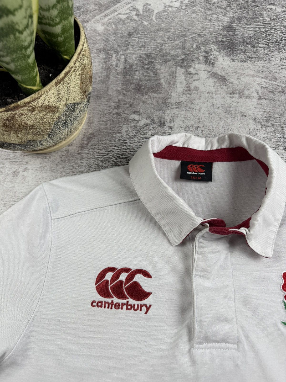 Canterbury of New Zealand Canterbury 2012/2013 Y2K O2 Longsleeve Polo Jersey T Shirt Size US M / EU 48-50 / 2 - 9 Thumbnail