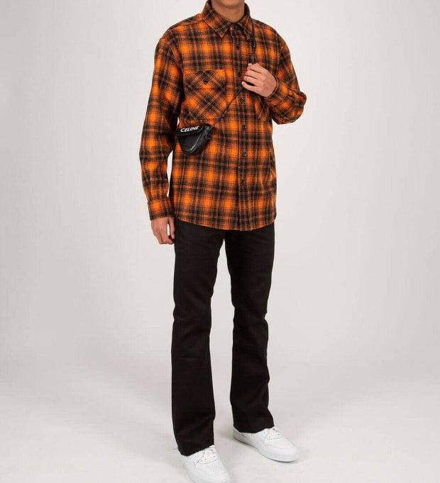 Celine Celine Mens Oversized Check Wool Flannel Shirt Jacket Size US M / EU 48-50 / 2 - 4 Thumbnail