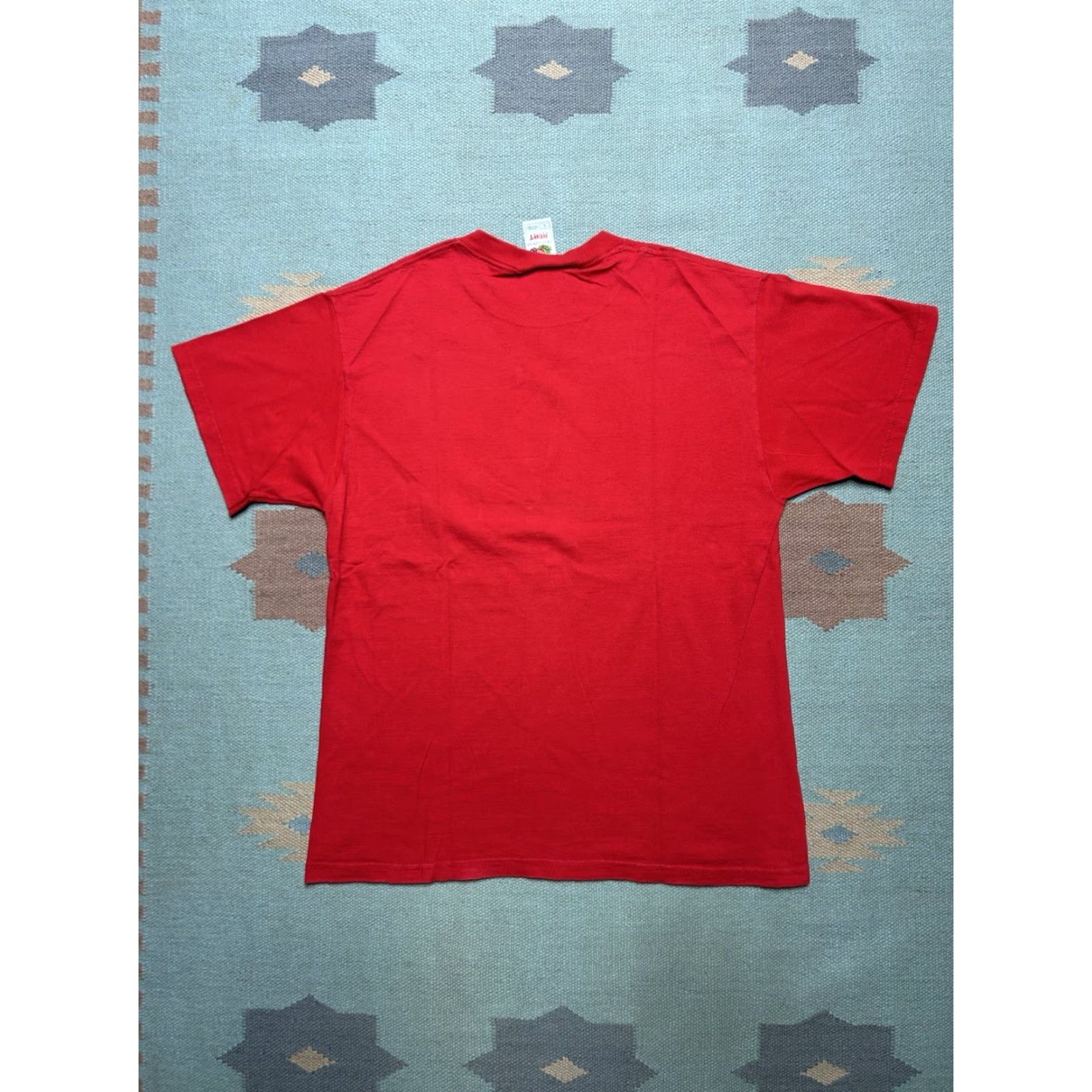 Vintage VINTAGE The Simpsons Duff beer t shirt Cartoon Men L Red Duff beer the Simpsons Homer tv show promo 90s Mens Size US L / EU 52-54 / 3 - 5 Thumbnail