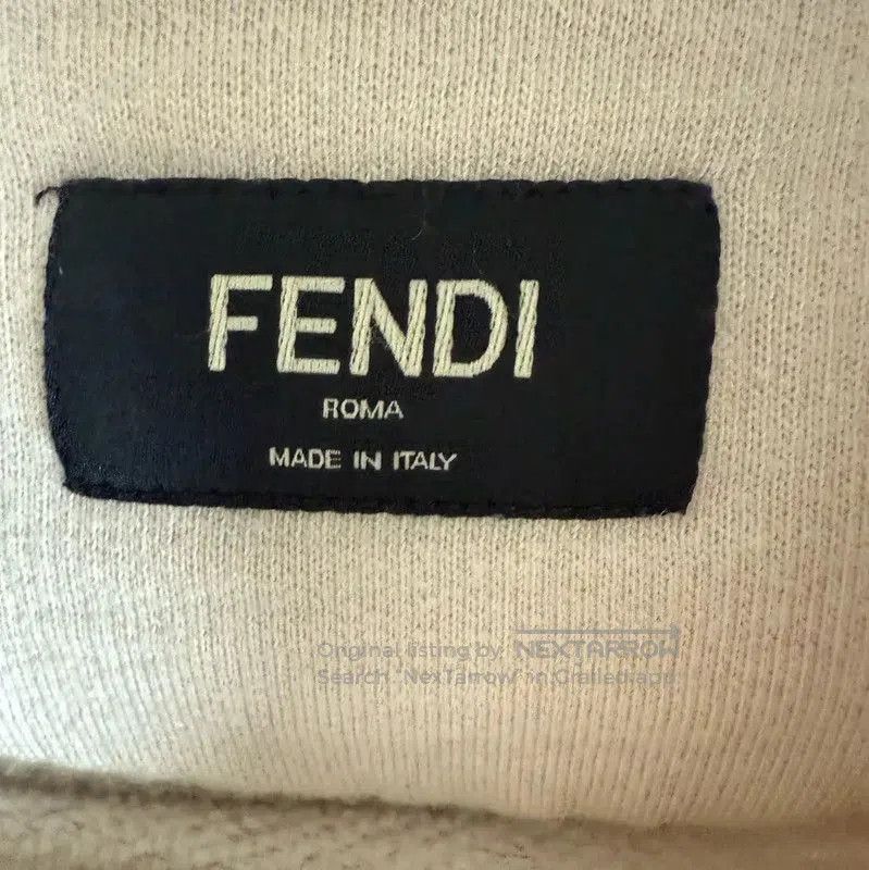 Fendi Fendi White Cotton Women's Hoodie . Size XXS / US 00 / IT 34 - 5 Thumbnail