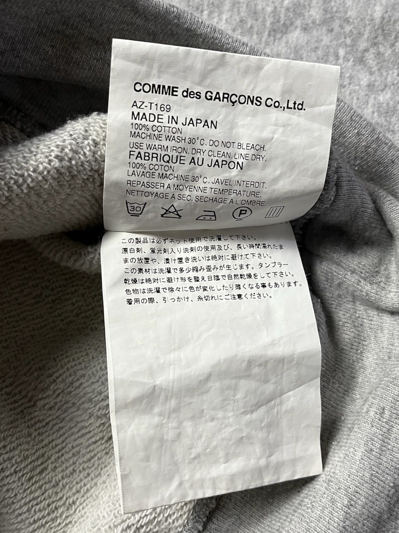 Comme des Garcons 2012 Comme des Garcons Play Hoodie Size M / US 6-8 / IT 42-44 - 5 Thumbnail