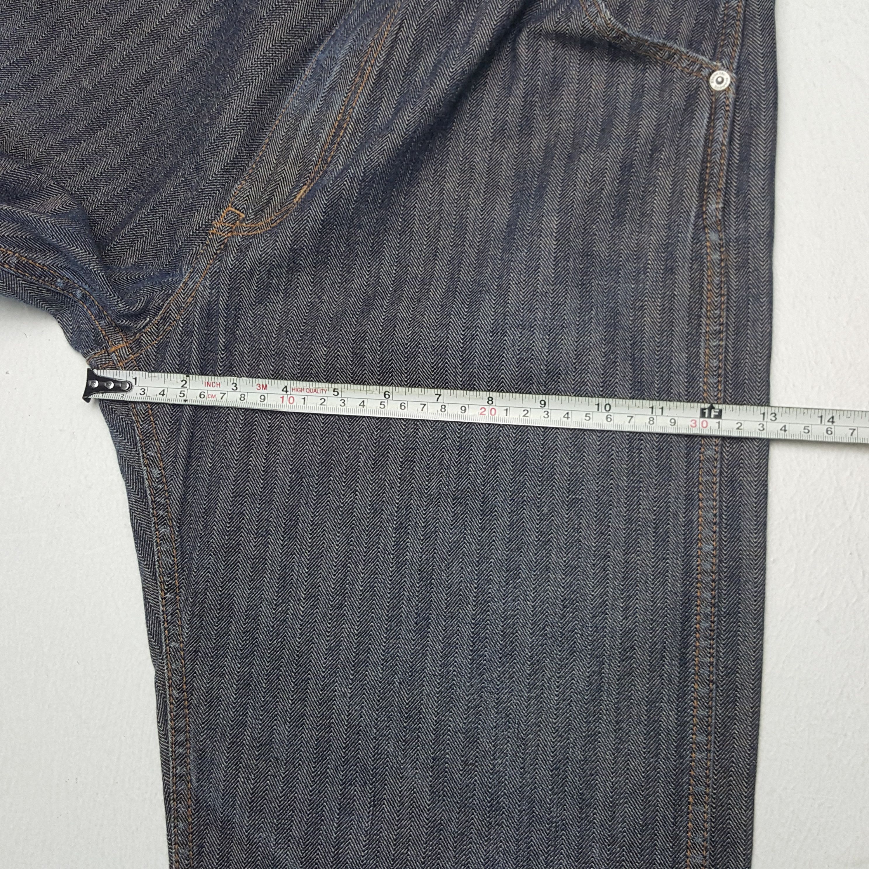 Hysteric Glamour Vintage Hysteric Glamour Japanese Brand Stripe Baggy Pants Size US 31 - 11 Thumbnail