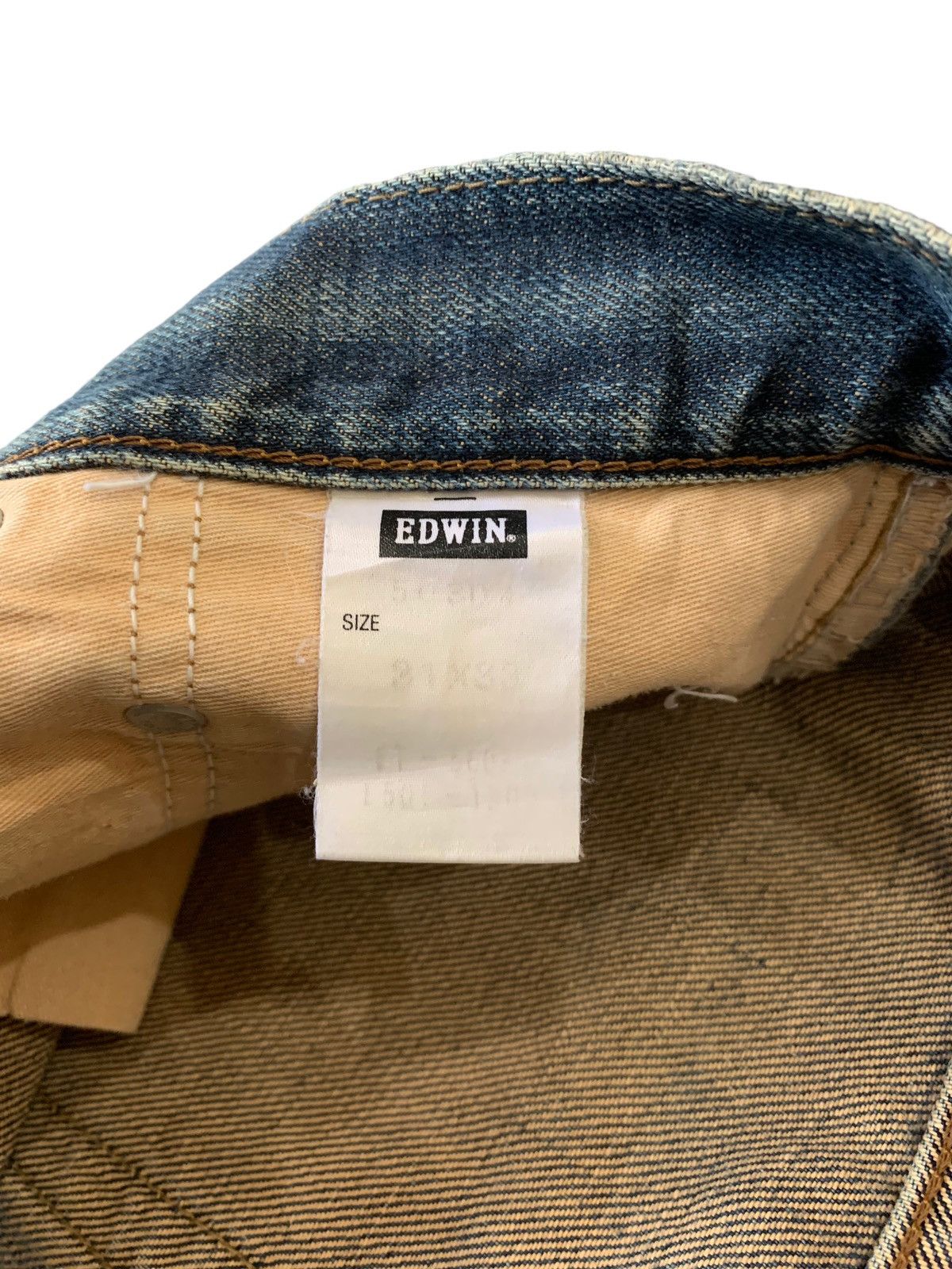 Edwin Edwin 503Z Regular Wide Distressed Denim Pants (AB25) Size US 31 - 16 Thumbnail