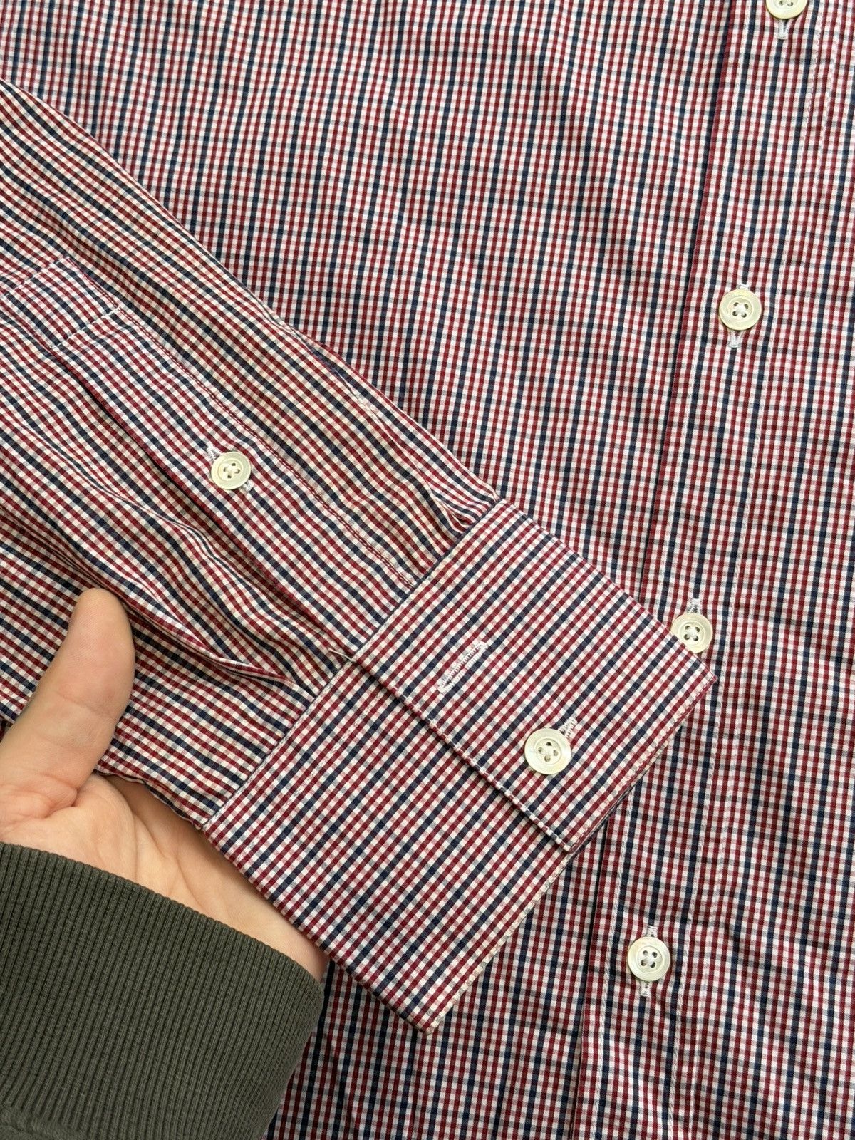 Alexander McQueen Alexander Mqueen vintage 2008 mcqueen check shirt Size US XL / EU 56 / 4 - 9 Thumbnail