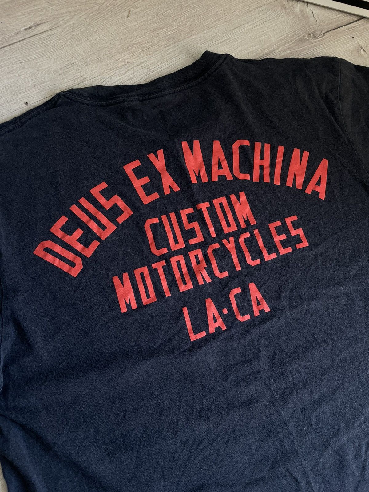 Deus Ex Machina Vintage Deus Ex Machine Custom LA•CA T-shirt Orange Print Size US M / EU 48-50 / 2 - 3 Thumbnail