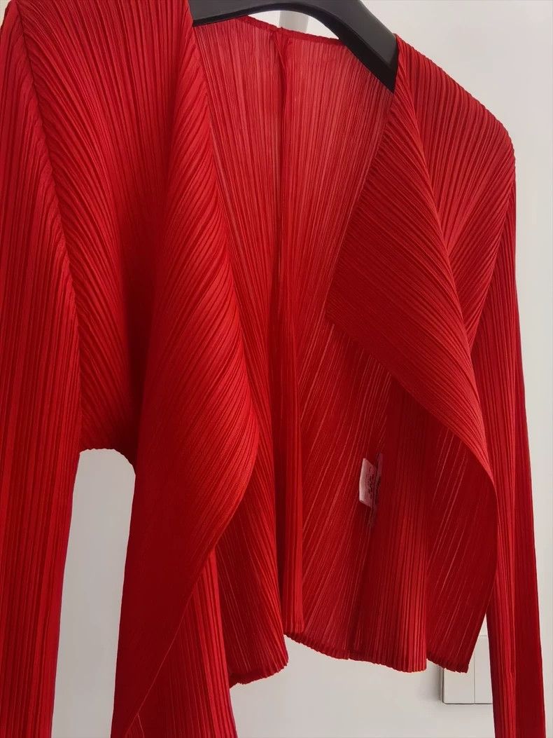 Issey Miyake issey miyake size:3 A small red coat 2505-Nextarrow Size XXS / US 00 / IT 34 - 1 Thumbnail