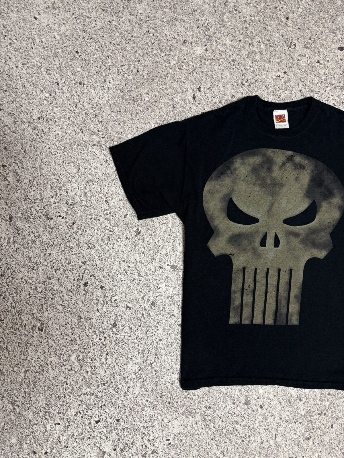 Mad Engine × Marvel Comics × Vintage Vintage Y2K 2010 The Punisher Licensed Marvel Hype T-Shirt Size US M / EU 48-50 / 2 - 3 Thumbnail