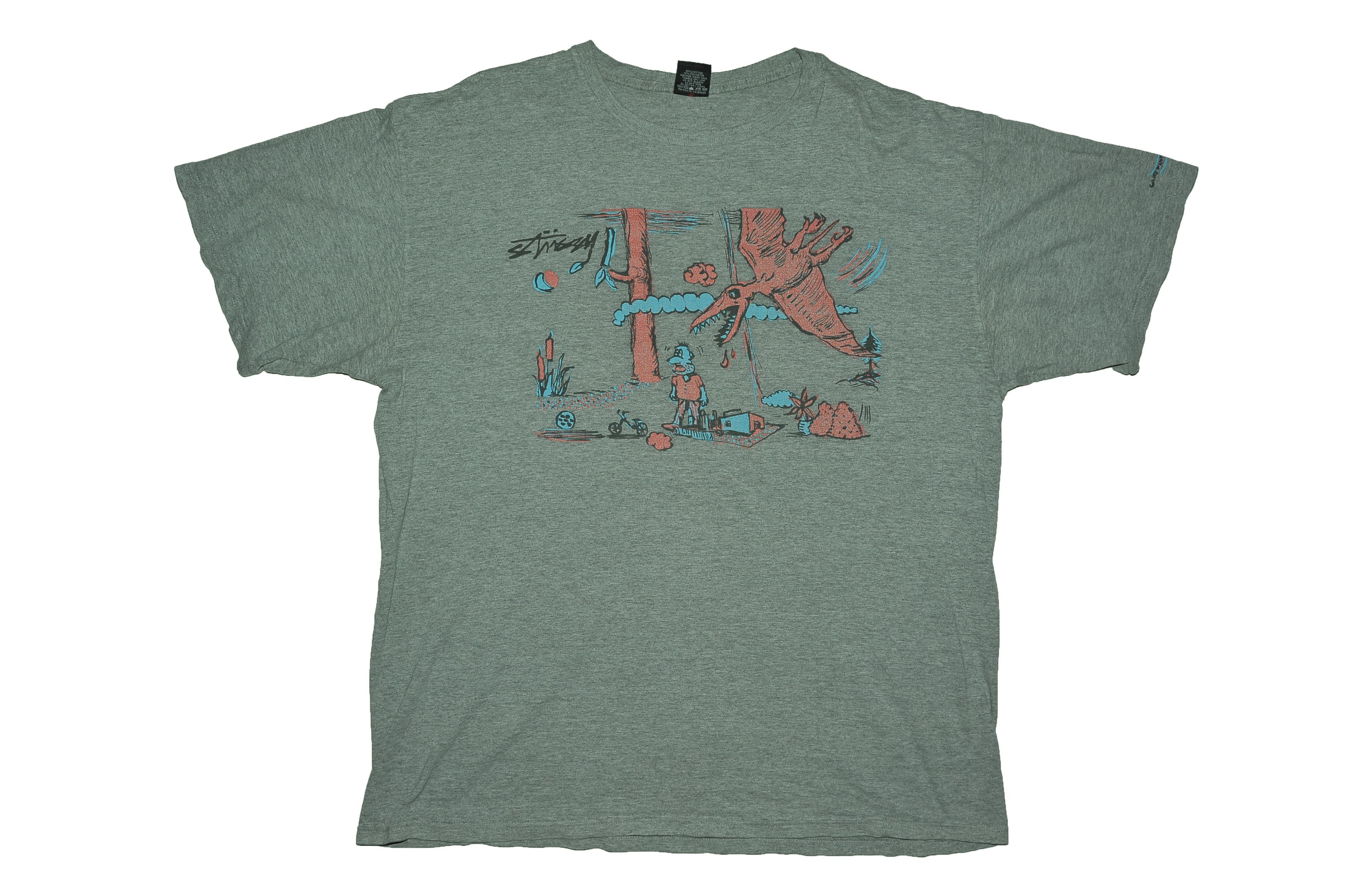 Stussy Stussy Dinausor T-shirt Size US XL / EU 56 / 4 - 1 Thumbnail