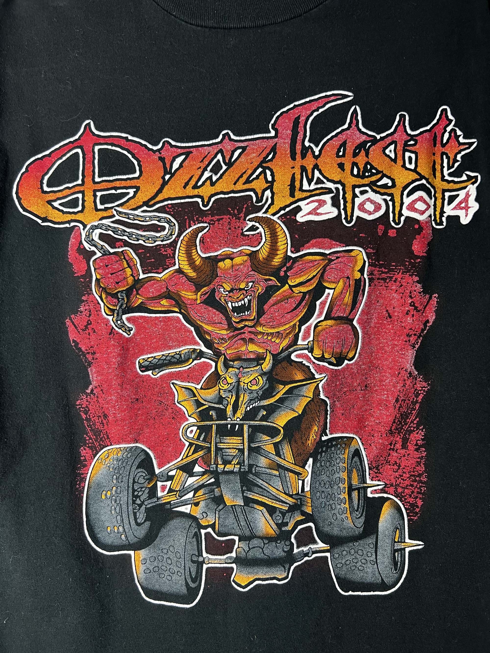 Ozzy Osbourne Vintage 2004 Ozzfest Tour T-Shirt Size US L / EU 52-54 / 3 - 4 Thumbnail