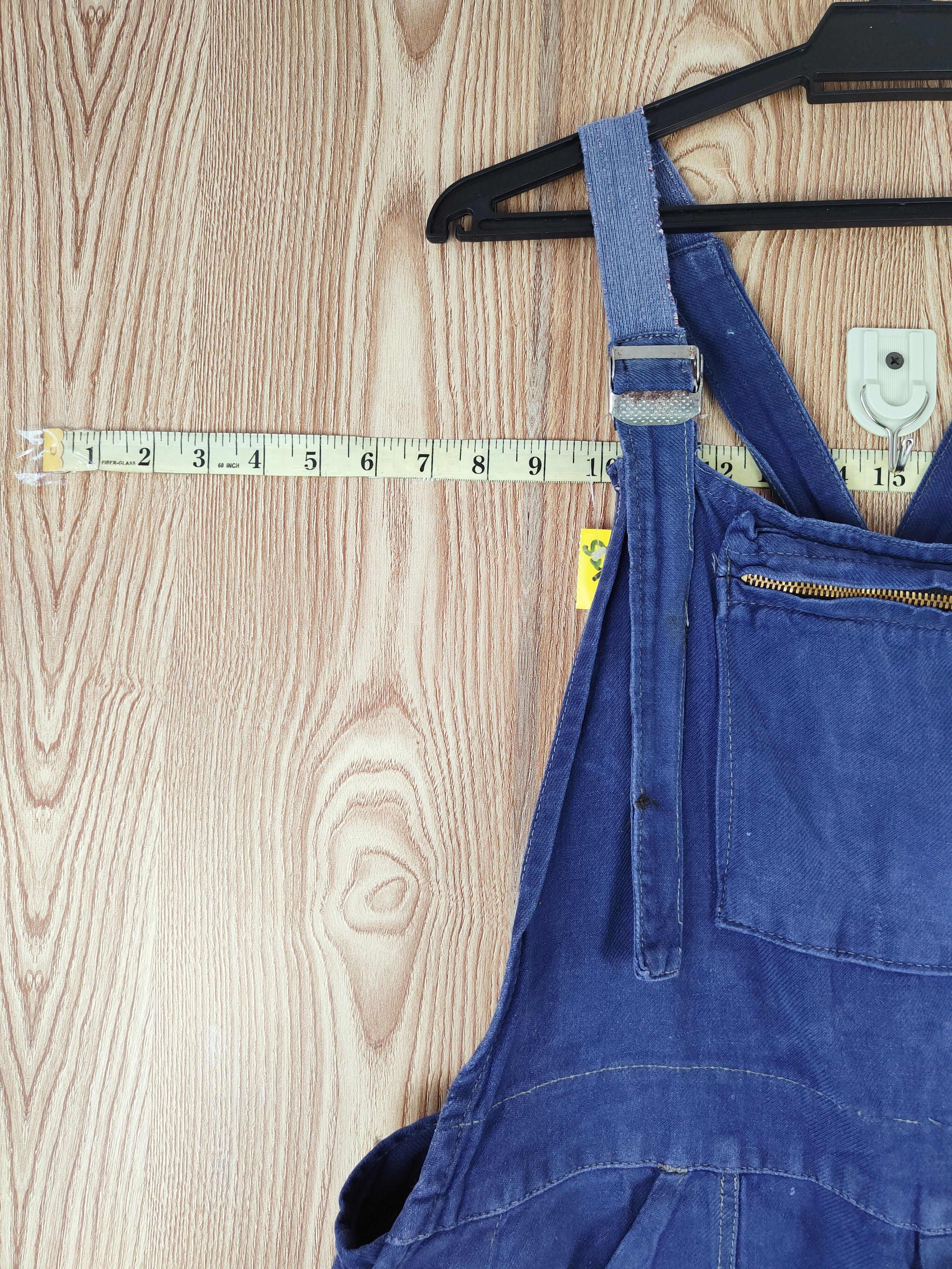 Japanese Brand Japanese Brand Blue Overalls Jumpsuits #S2734 Size US 36 / EU 52 - 6 Thumbnail