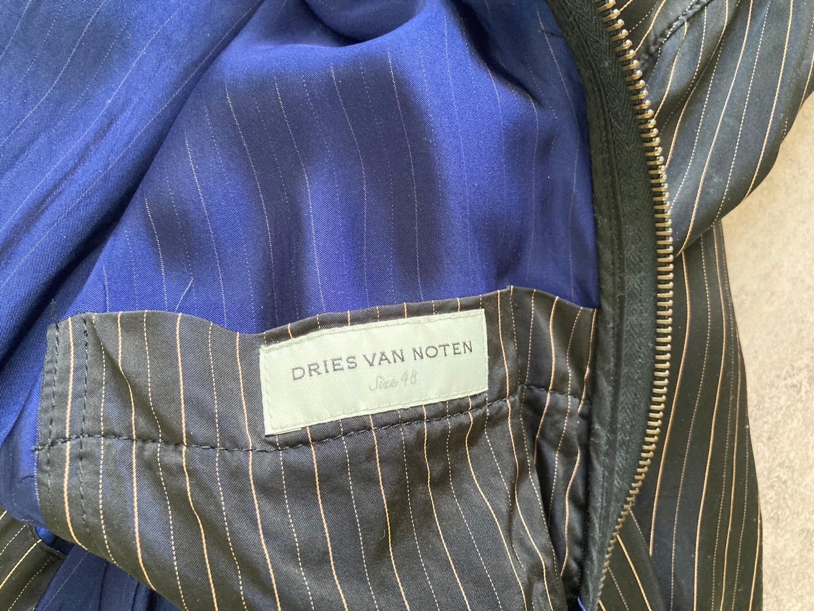 Dries Van Noten Dries Van Noten Striped Bomber Jacke 48 Size US M / EU 48-50 / 2 - 7 Thumbnail