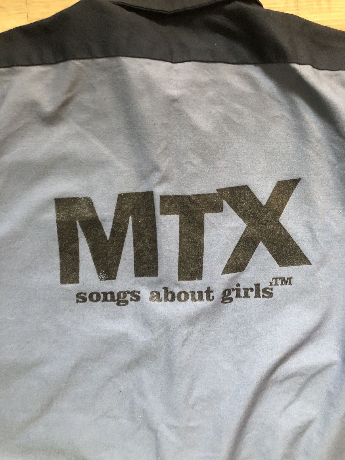 Band Tees × Vintage Mr. T Experience short sleeve work shirt Size US L / EU 52-54 / 3 - 5 Thumbnail