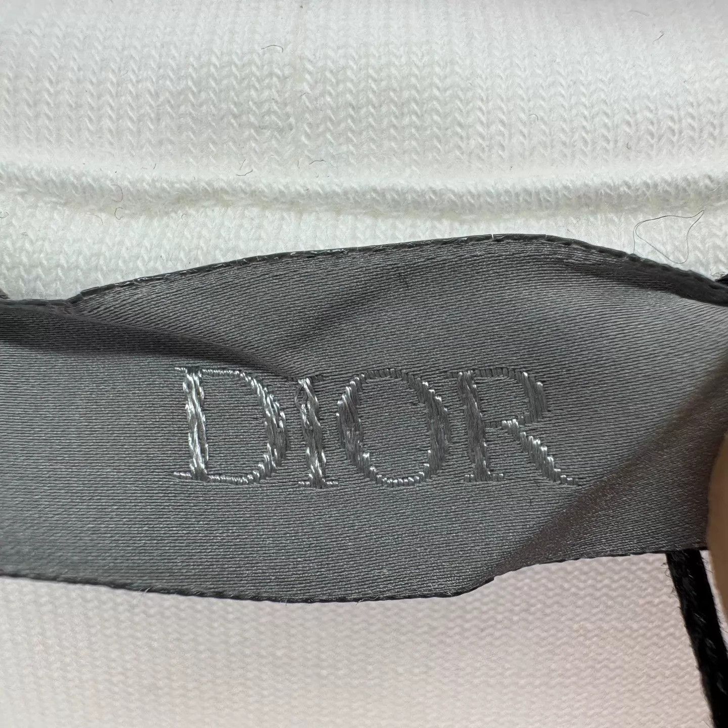 Dior Dior Neck Full-Print Embroidered Bee Logo Short Sleeve Tee S Size US S / EU 44-46 / 1 - 5 Thumbnail