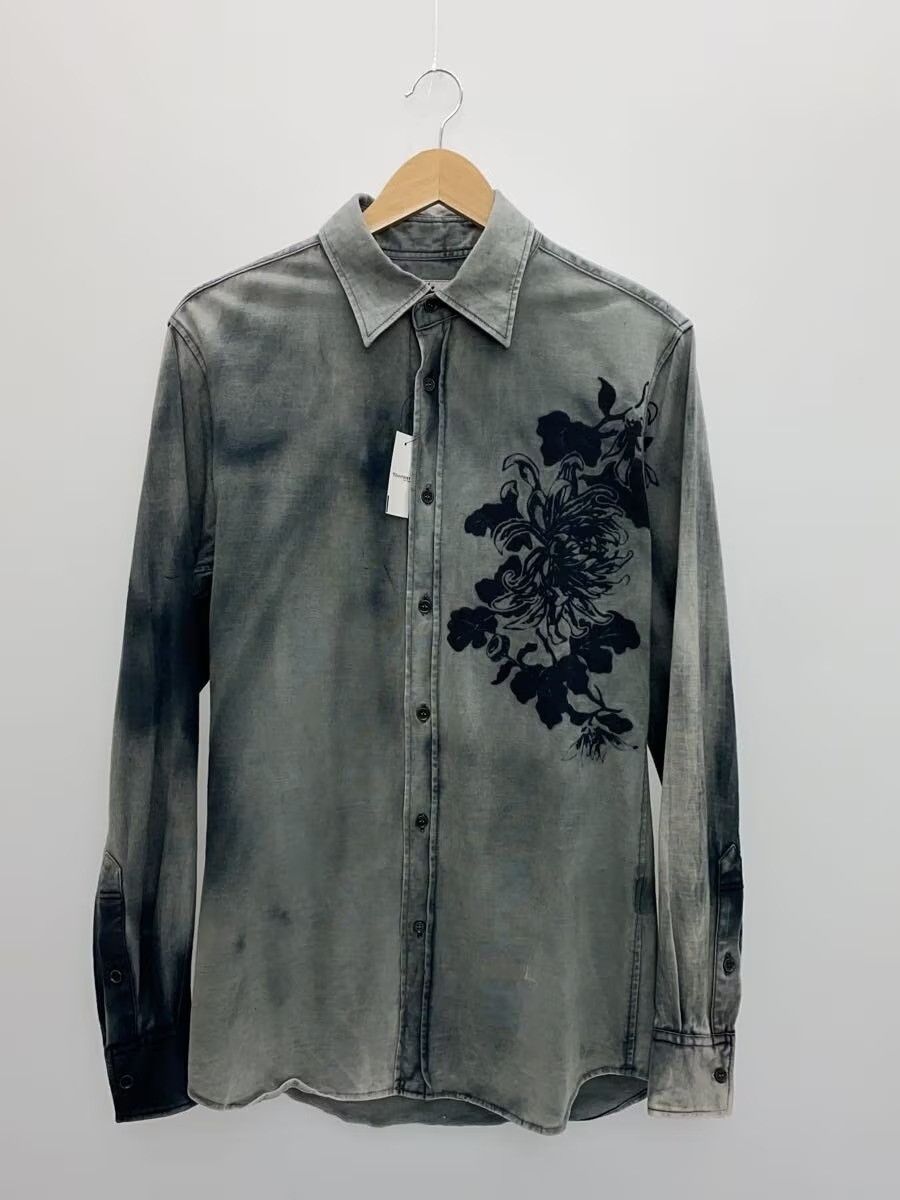 🐎 Floral Denim Shirt