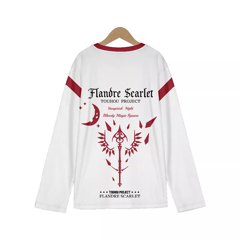 Anime × Japanese Brand Touhou Project Flandre Scarlet Cosplay Tee Size US L / EU 52-54 / 3 - 1 Thumbnail