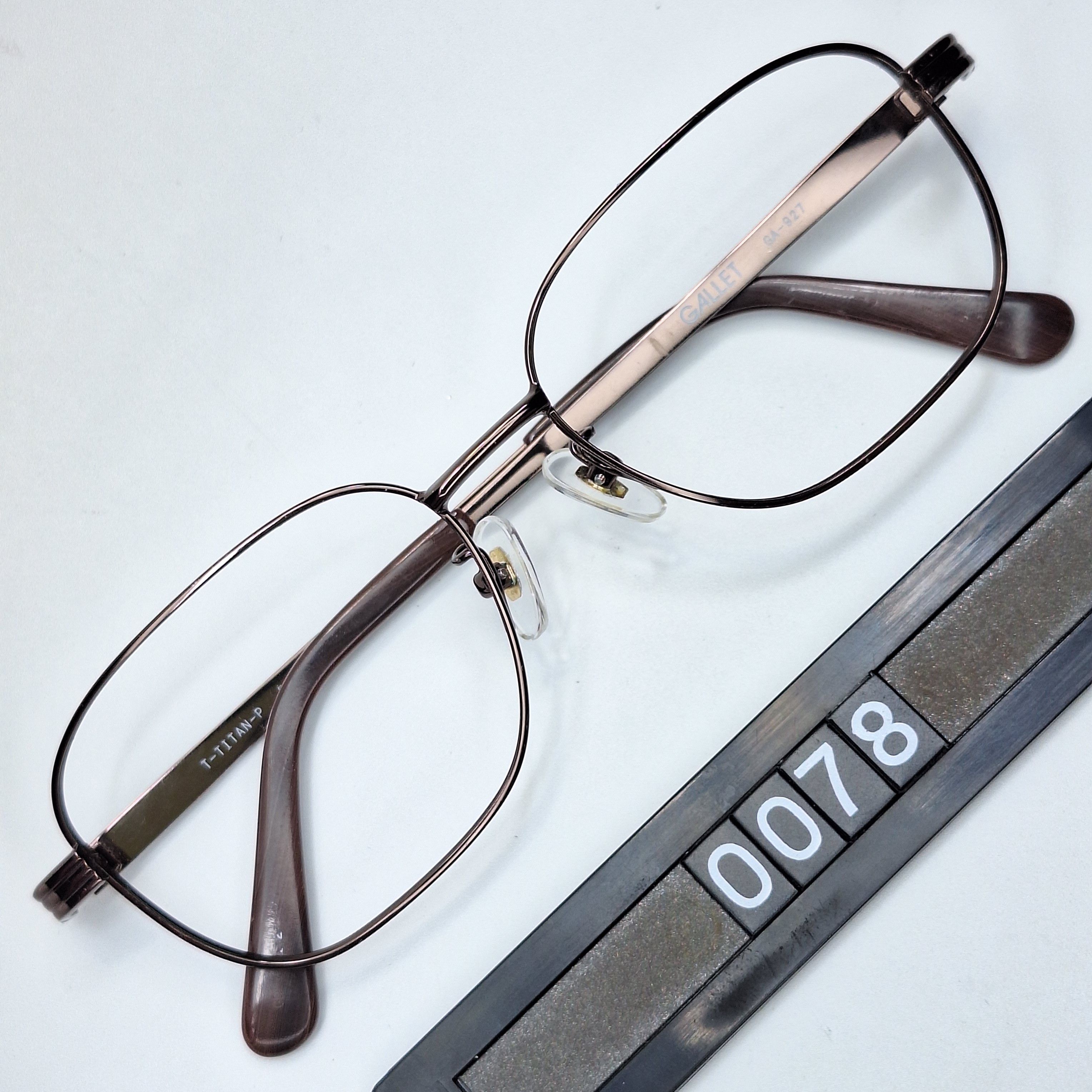 Other GALLET GA-927 T-Titan-P Bronze Metallic Wellington Eyeglass Size ONE SIZE - 1 Thumbnail
