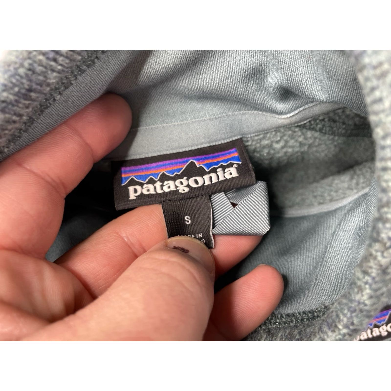 Patagonia Patagonia Sweatshirt Pullover 1/4 Zip Shadow Blue 25617 Womens Small Size S / US 4 / IT 40 - 3 Thumbnail