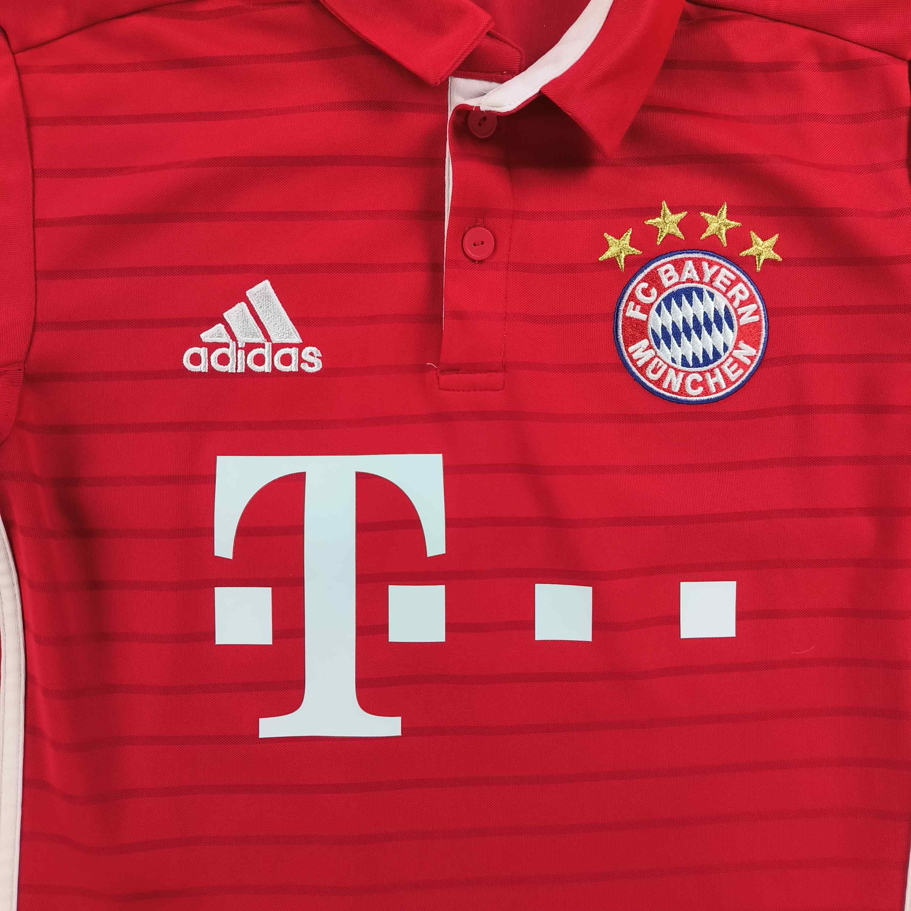 Adidas Bayern Munich 2016-17 Adidas home Tolisso football jersey XS Size US XS / EU 42 / 0 - 3 Thumbnail