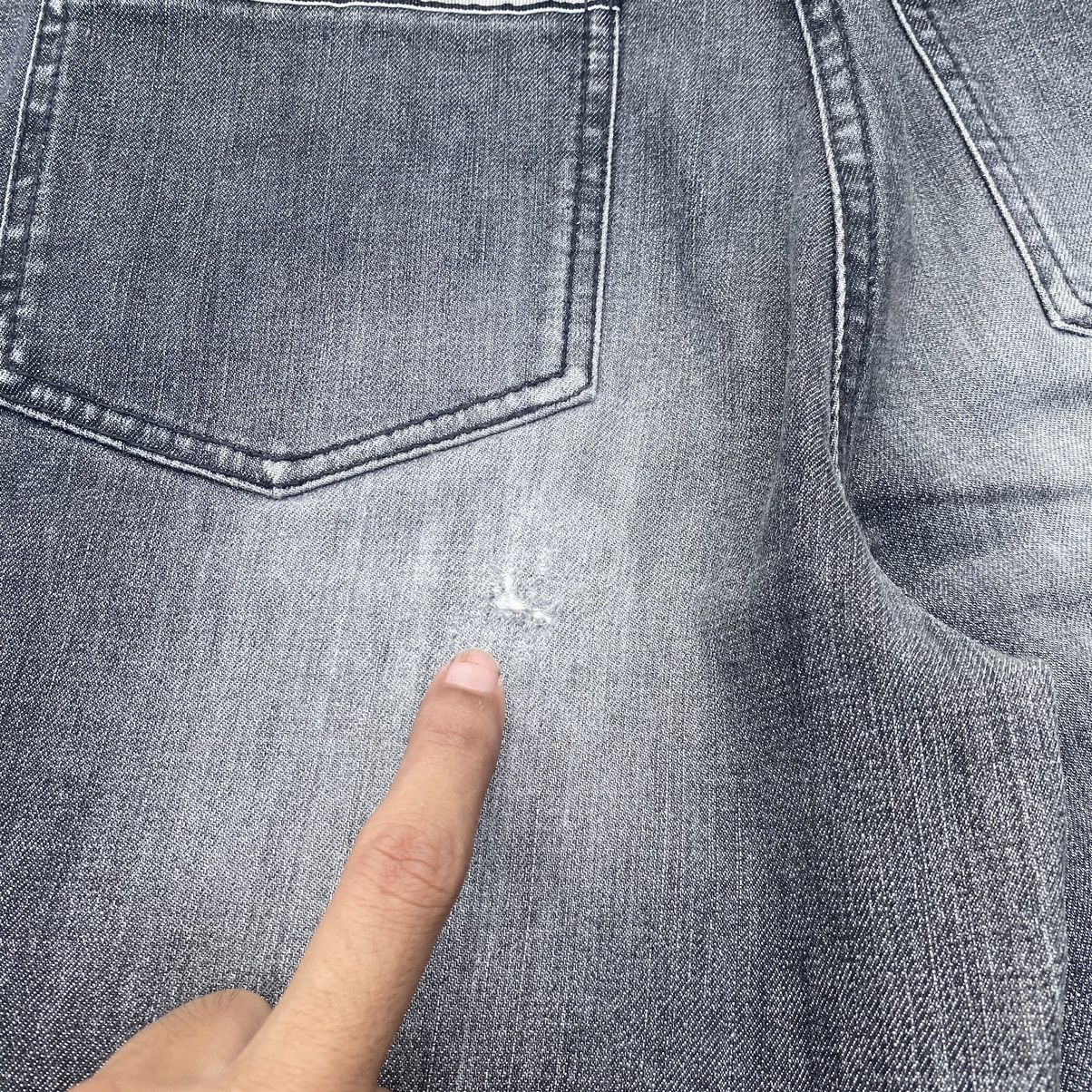 Japanese Brand Vintage Les Habit Distressed Faded Flare Jeans Size 29" - 13 Thumbnail