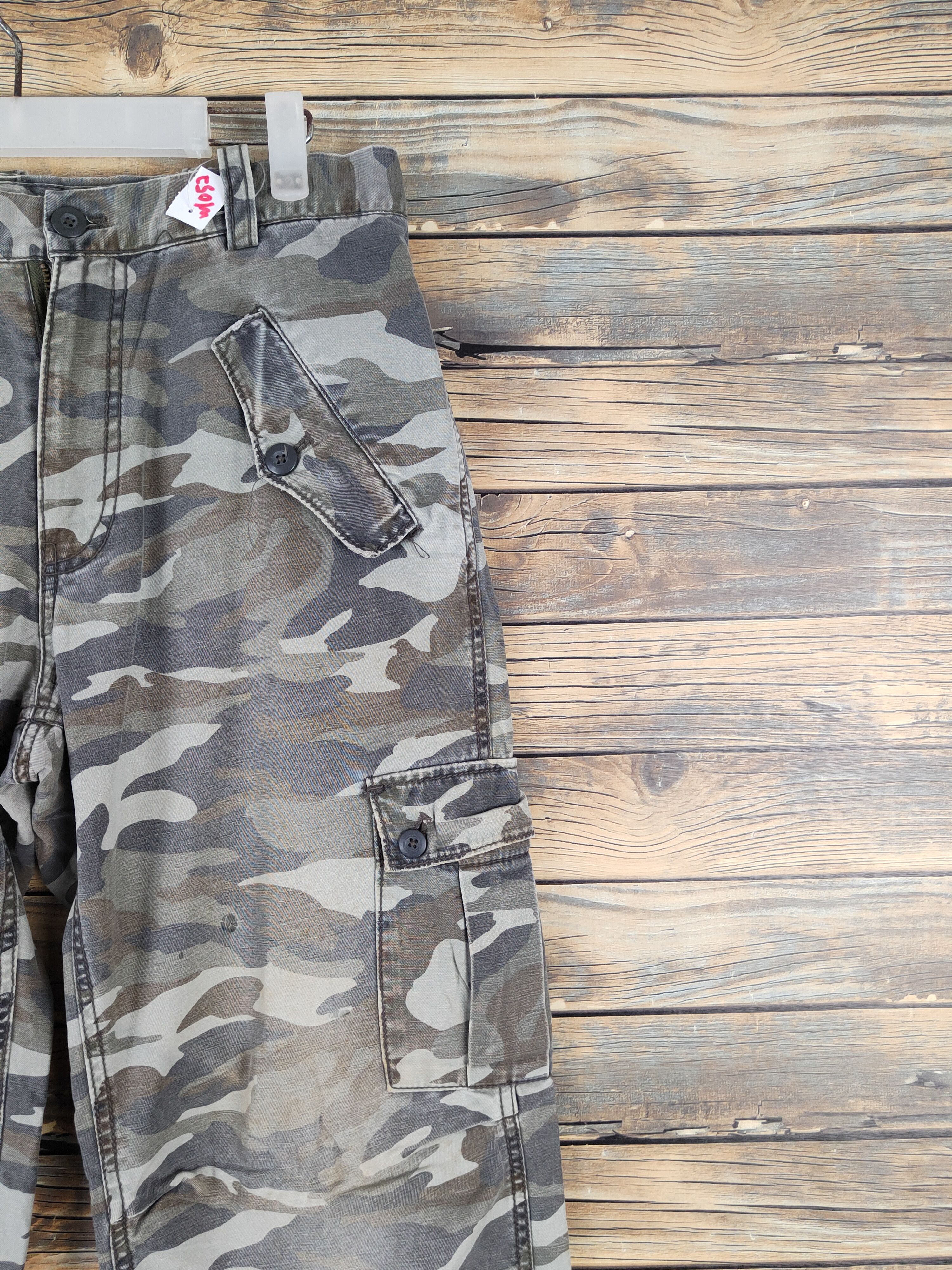 Oshkosh Oshkosh Camouflage Multipocket Tactical Cargo Pants #W1052 Size US 31 - 5 Thumbnail