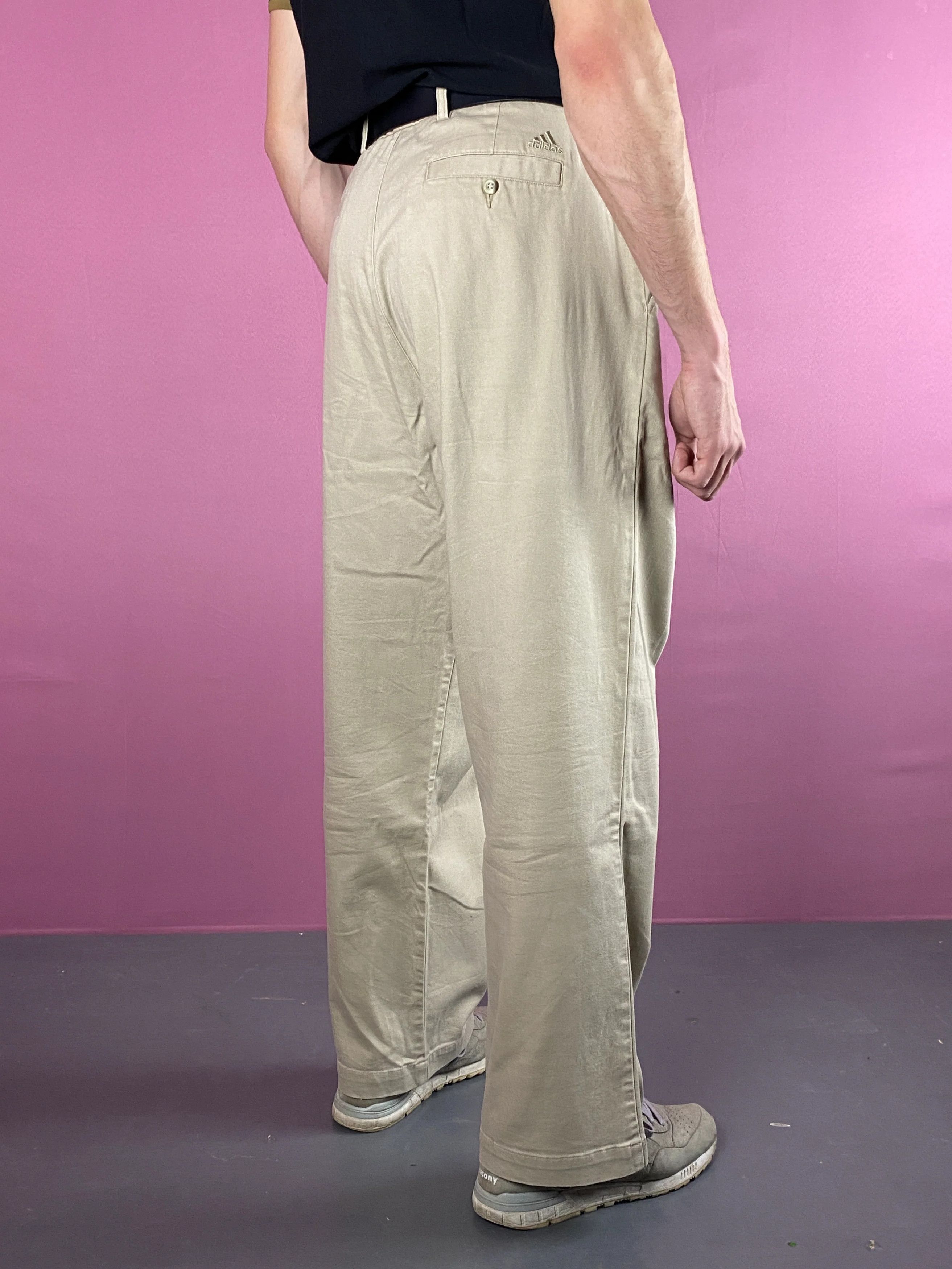 Adidas Adidas Golf Vintage Men's Stretch Chino Pants - 40 Size US 40 / EU 56 - 3 Thumbnail