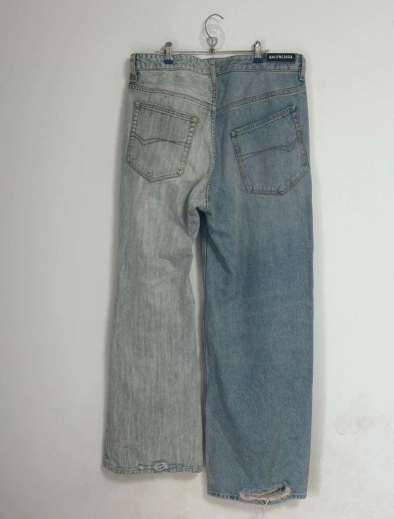 Balenciaga Balenciaga size S Spliced letter logo jeans Size US 27 - 2 Thumbnail