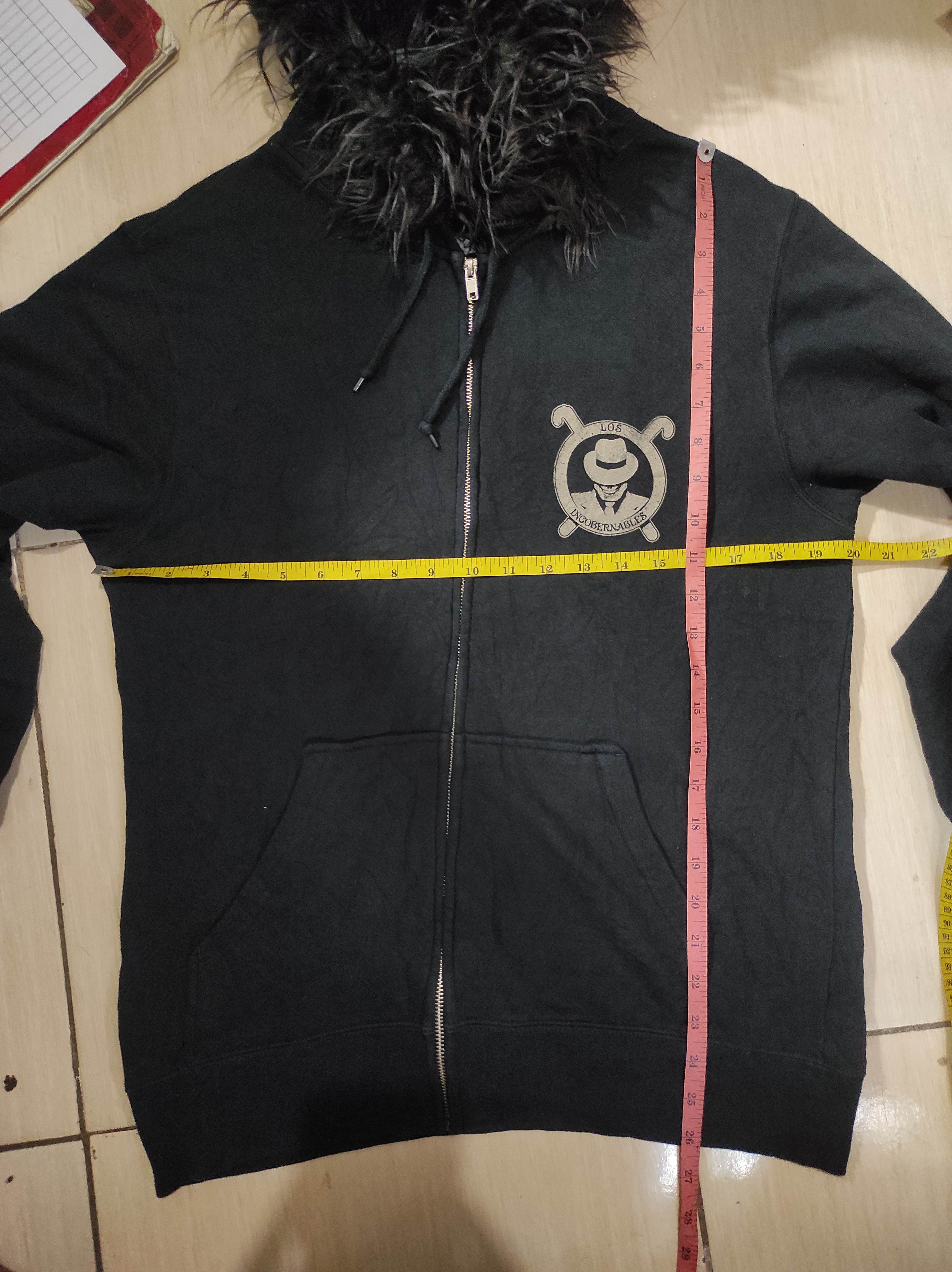 If Six Was Nine Los Ingobernables De Japan Skull Zip Fur Hoodie LGB style Size US M / EU 48-50 / 2 - 15 Thumbnail