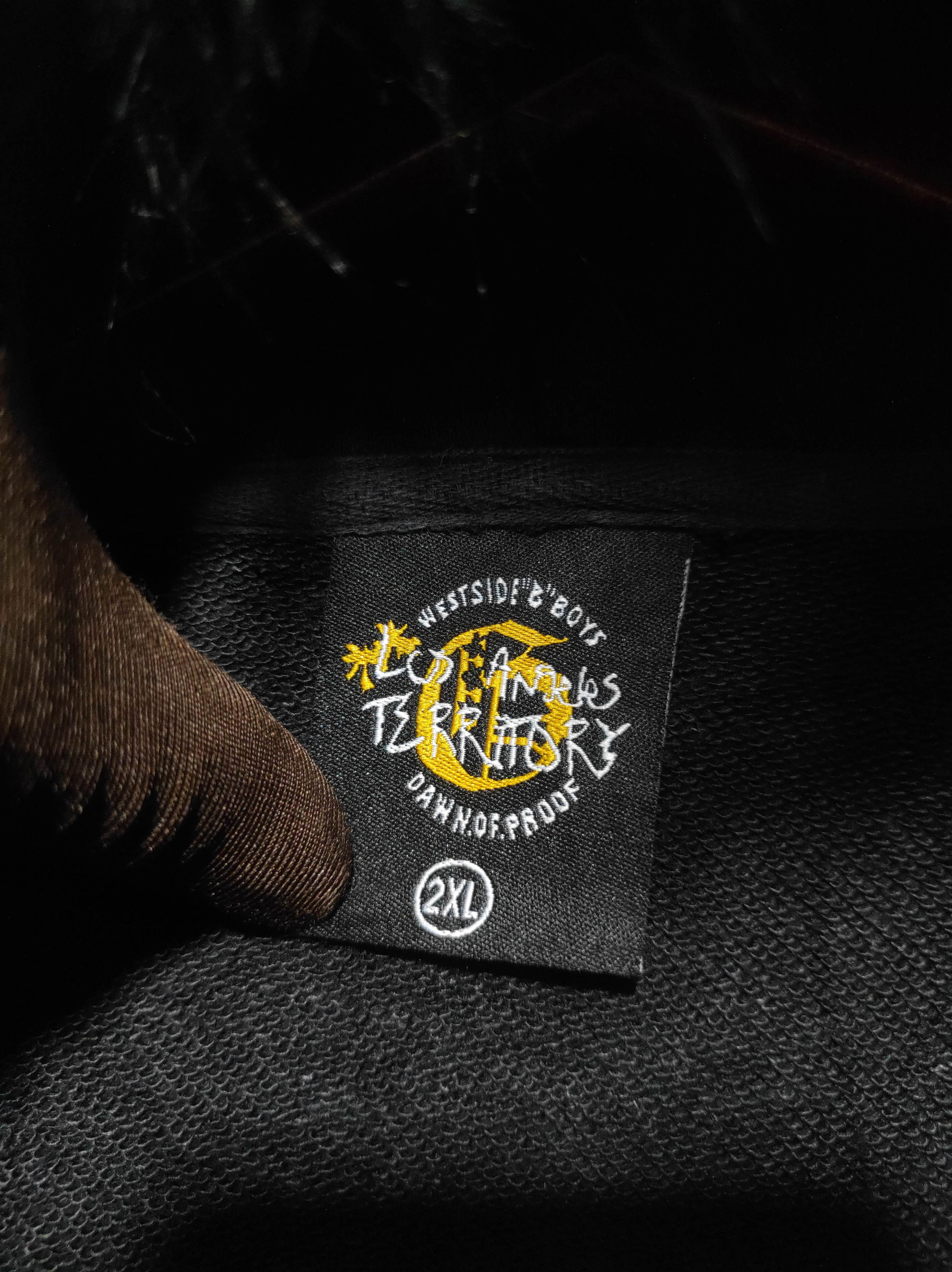 If Six Was Nine Thug Life Black Zip Fur Hoodie IfSixWasNine LGB style Size US XXL / EU 58 / 5 - 9 Thumbnail