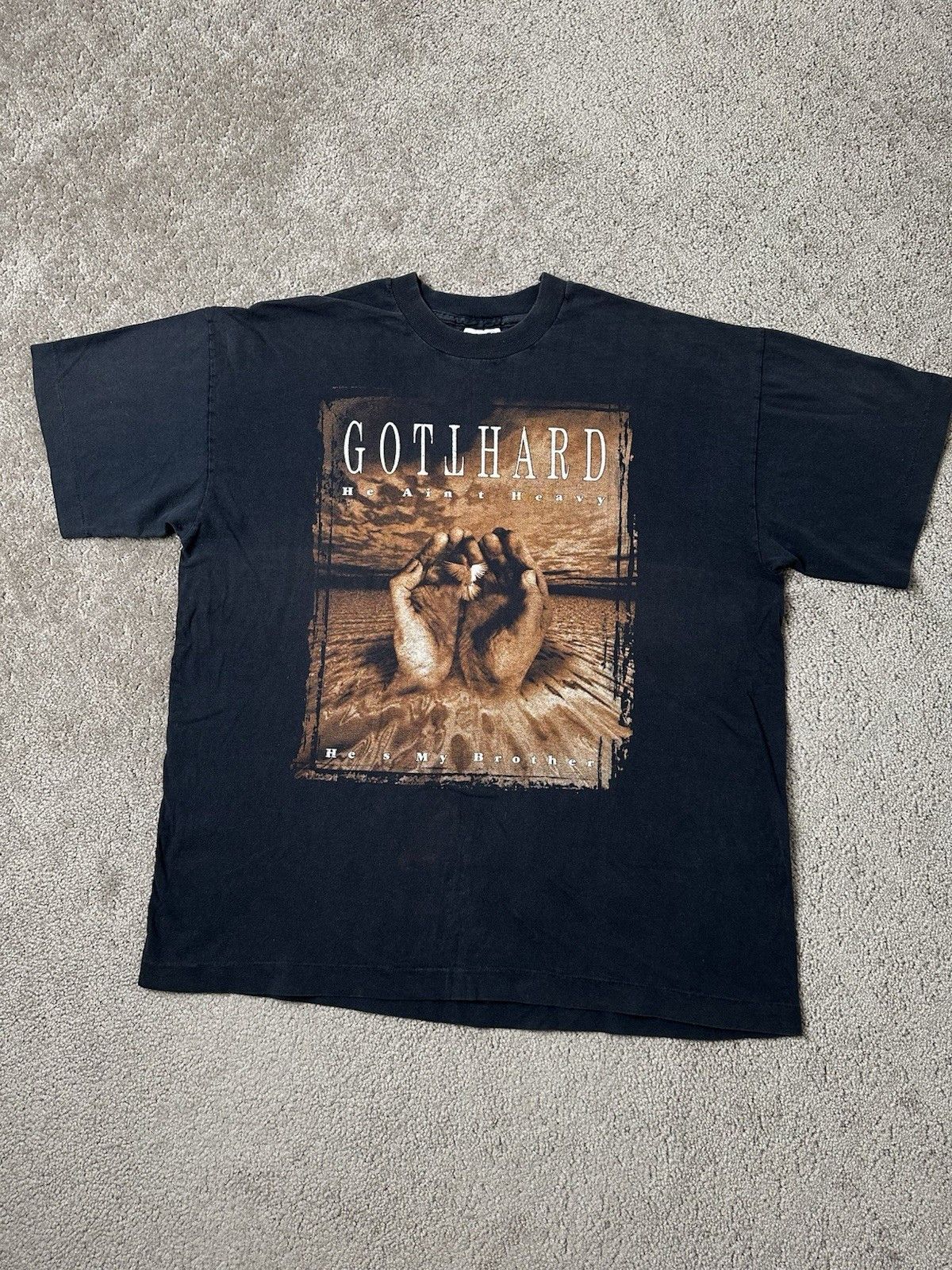 Vintage Vintage 90s Gotthard (He Aint Heavy hes my Brother) Sz XL Size US XL / EU 56 / 4 - 3 Thumbnail