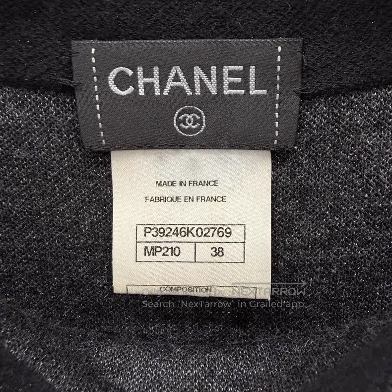 Chanel Chanel Dark gray sleeveless dress Size XS / US 0-2 / IT 36-38 - 2 Thumbnail