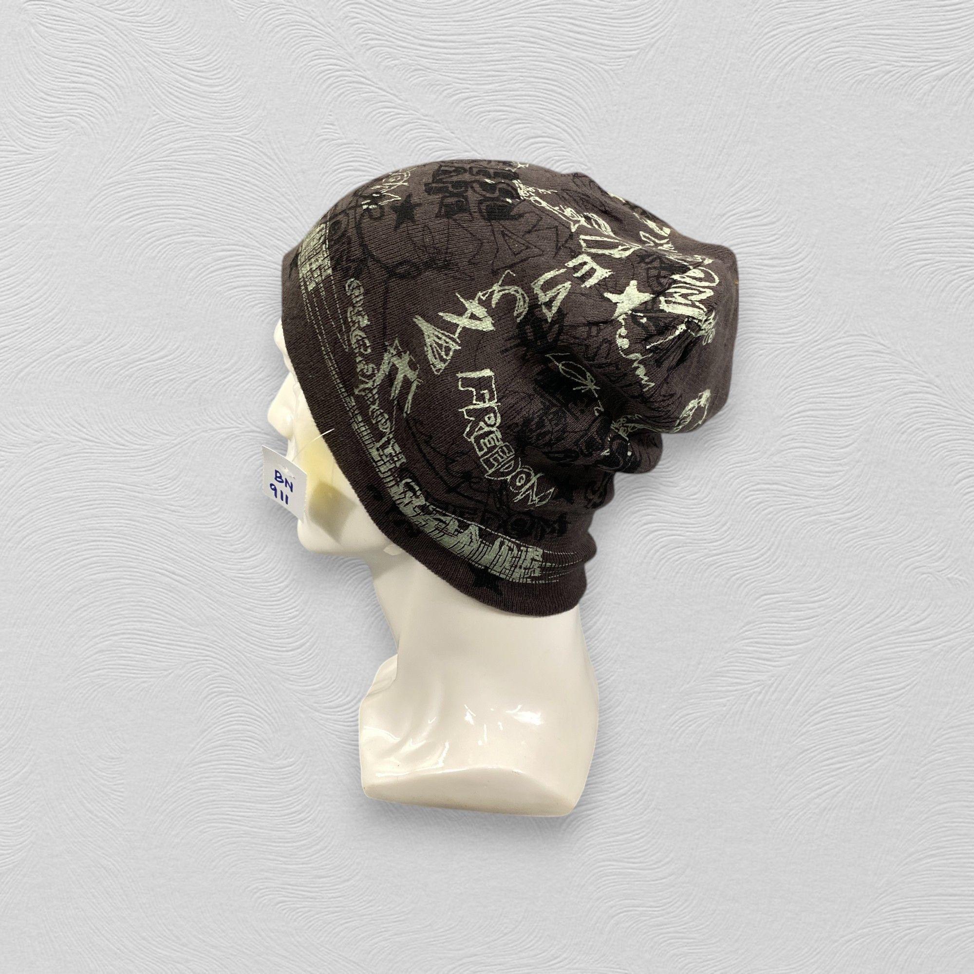 Japanese Brand Vintage Freedom Slouchy Beanie Hats -BN911 Size ONE SIZE - 1 Thumbnail