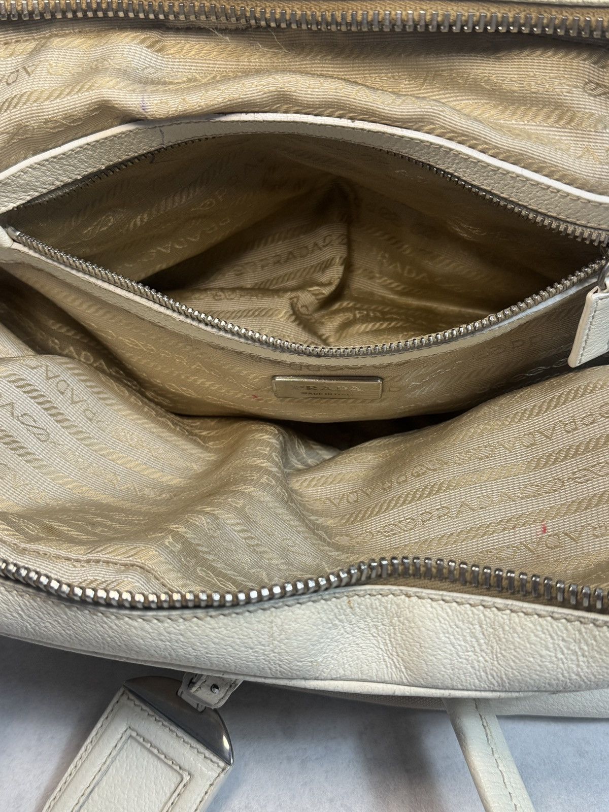 Prada Prada Boston Bag/ Bowling Bag Model BL0187 Size ONE SIZE - 7 Thumbnail