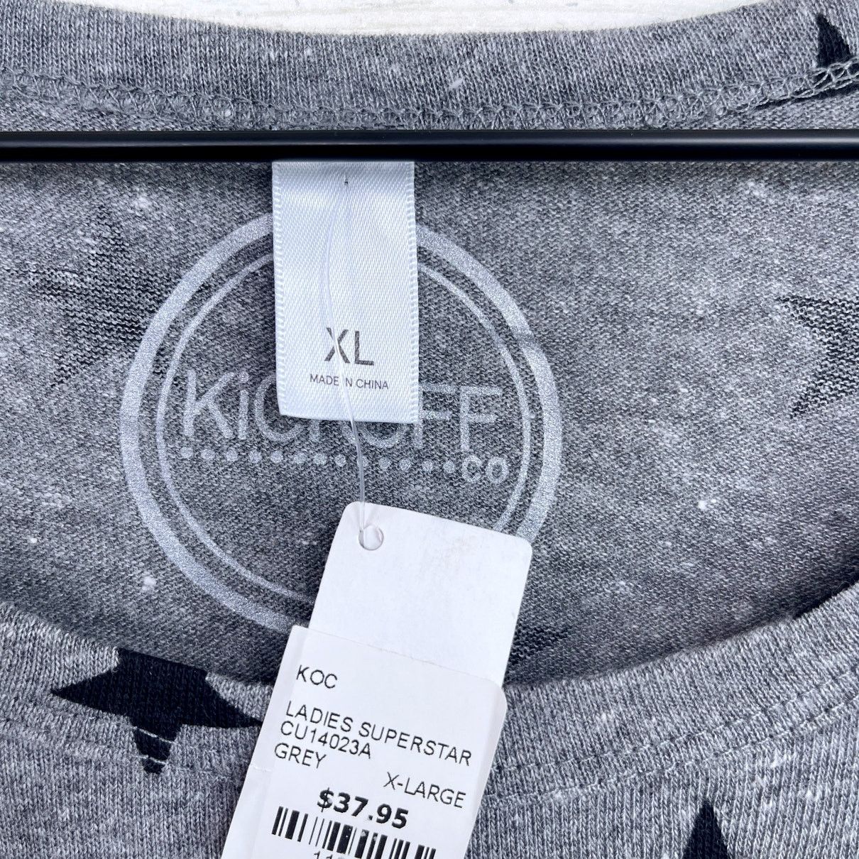 Other Clemson Tigers Star Print T Shirt Gray Womens XL Size XL / US 12-14 / IT 48-50 - 5 Thumbnail