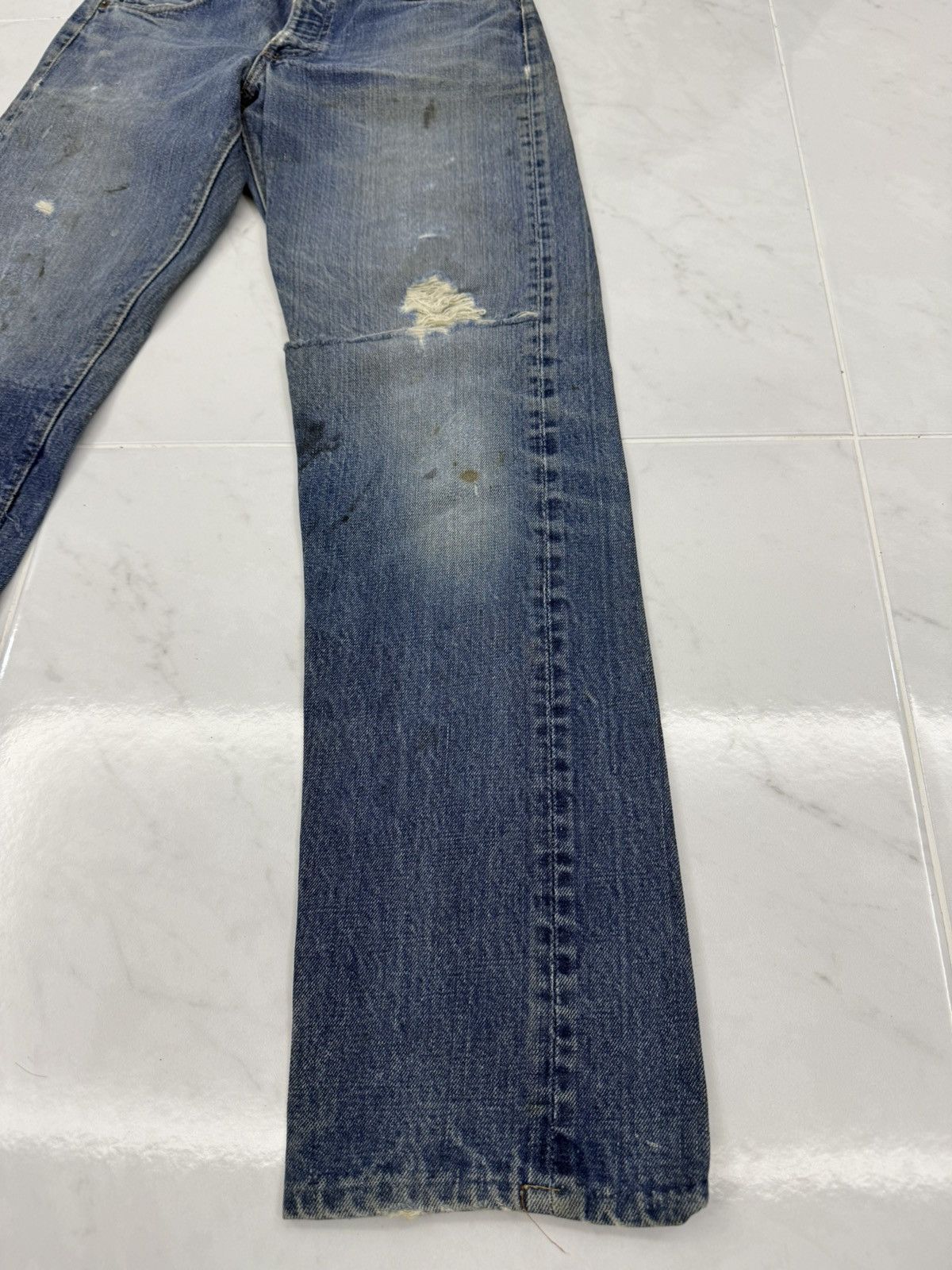 Levi's Vintage 1970s Levi’s Strauss 505 0217 Small “e” Non Selvedge Size US 29 - 4 Thumbnail