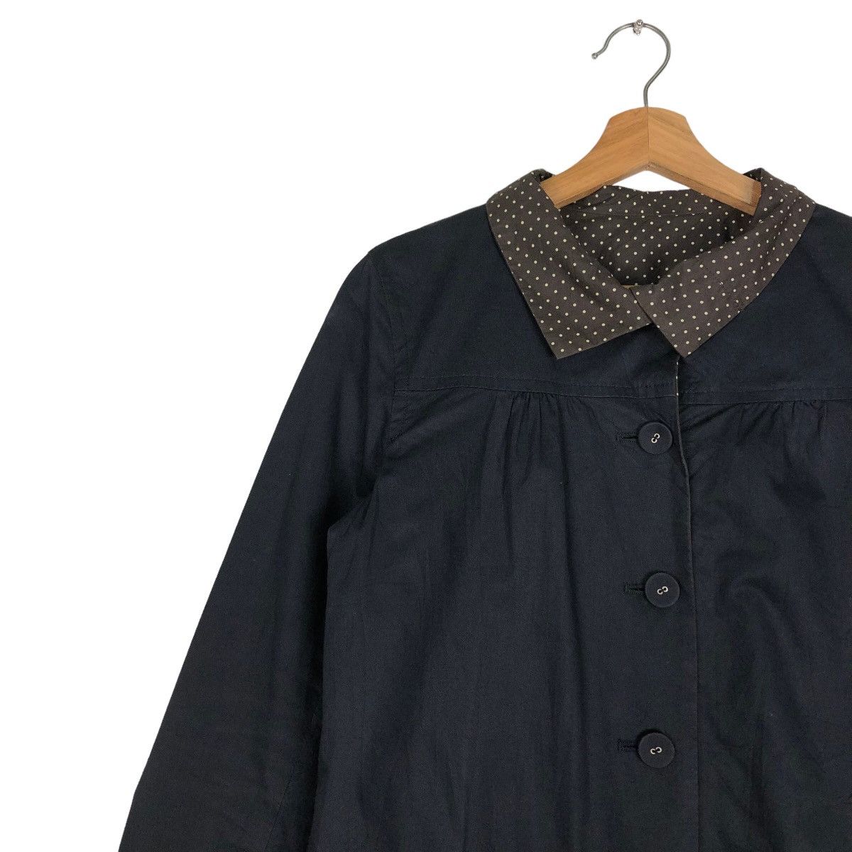 Issey Miyake 🔥Vtg Long Jacket Pou Dou Dou Japan Polkadot Lining Size US M / EU 48-50 / 2 - 7 Thumbnail