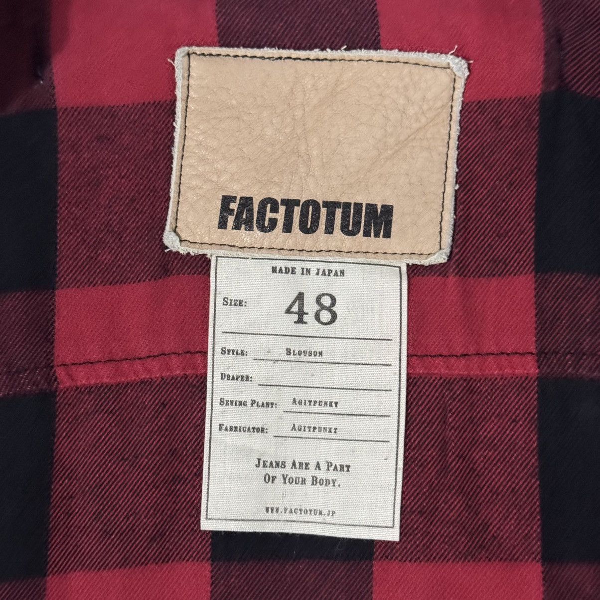 FACTOTUM FACTOTUM - Blouson Denim Jacket Size US M / EU 48-50 / 2 - 12 Thumbnail