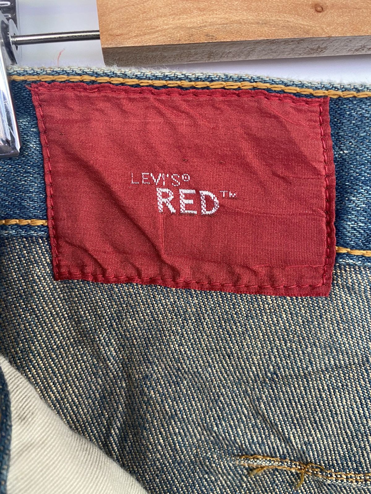Levi's Levi’s RED Distressed Denim Jeans Pants Made in Italy Size US 34 / EU 50 - 18 Thumbnail