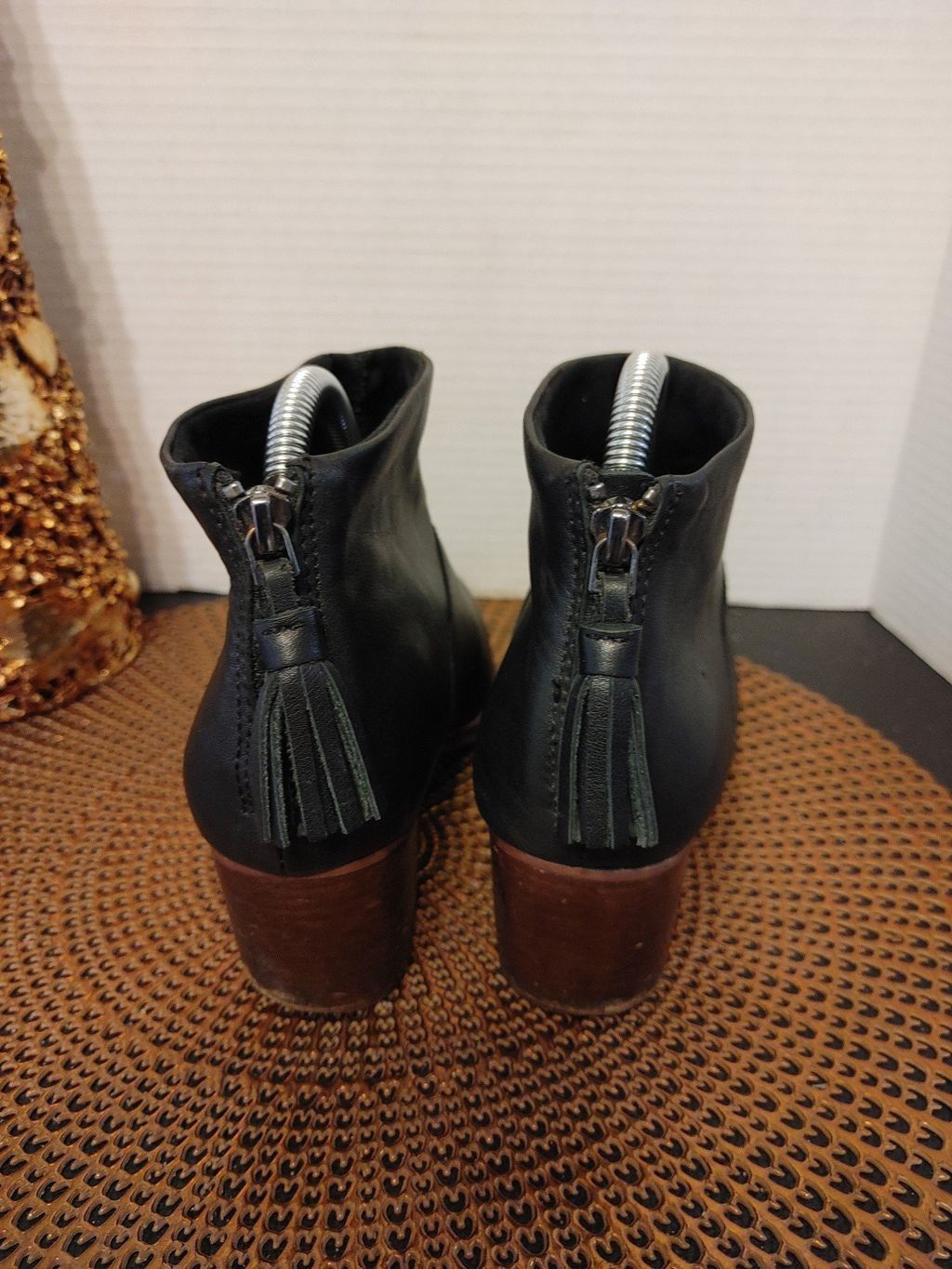 Toms TOMS Leather Booties Size 8 Size US 8 / IT 38 - 4 Thumbnail