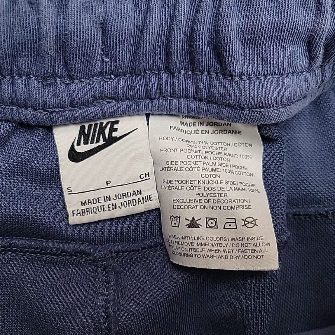 Nike Nike Tech Fleece Jogger Pants Mens S Blue Athletic Sports Jogger Sweatpants Size US 29 - 3 Thumbnail